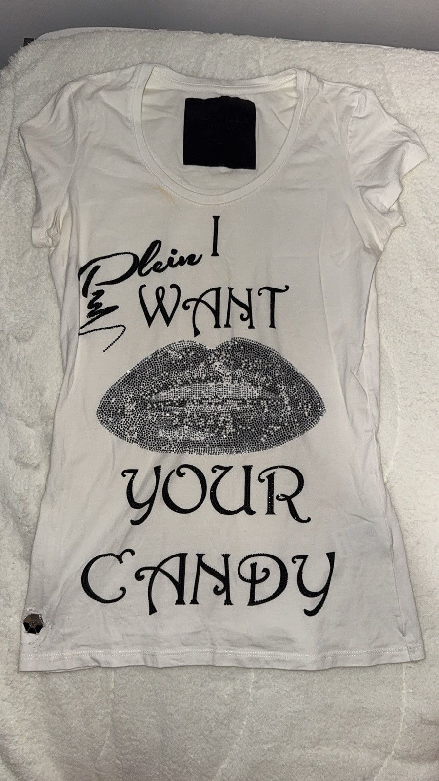 Philipp Plein Philipp Plein "I Want Your Candy" Short Sleeve Size S / US 4 / IT 40 - 1 Thumbnail