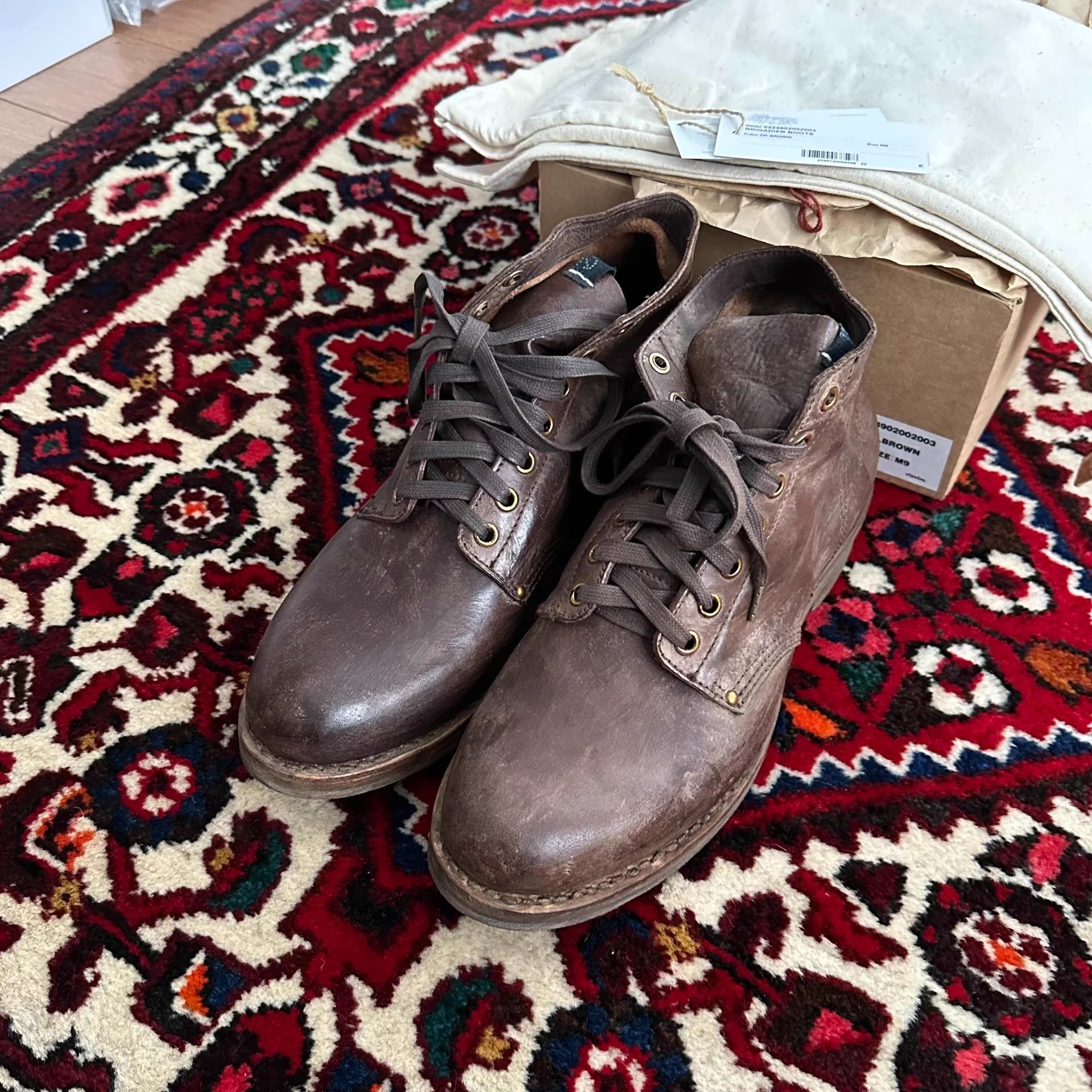 Visvim VISVIM 24AW ICT Brigadier M9 Mud Dyed Boots Size US 9 / EU 42 - 2 Thumbnail