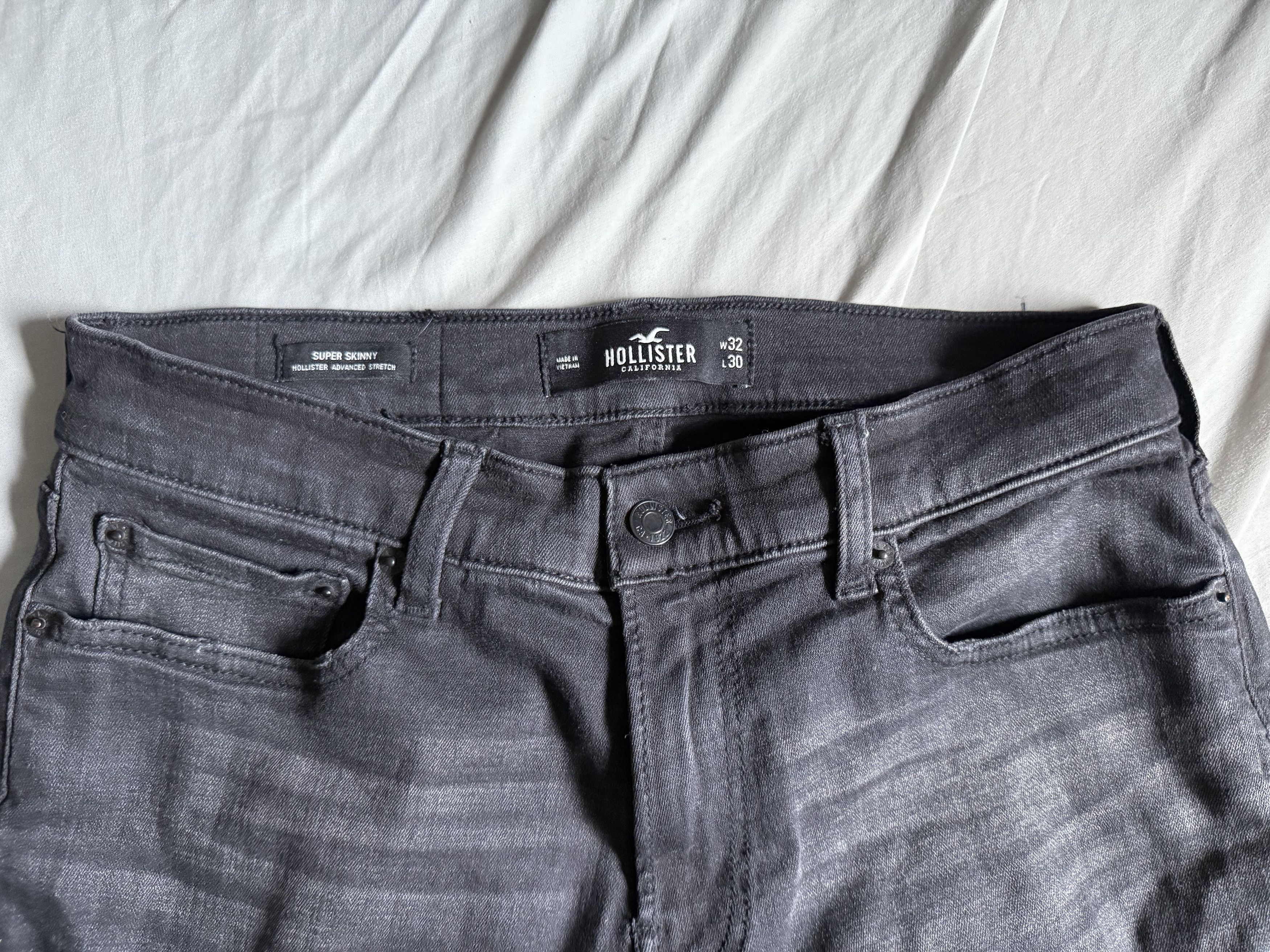 Hollister Hollister Super Skinny Jeans Advanced Stretch 32x30 $59.50 Size US 32 / EU 48 - 4 Thumbnail