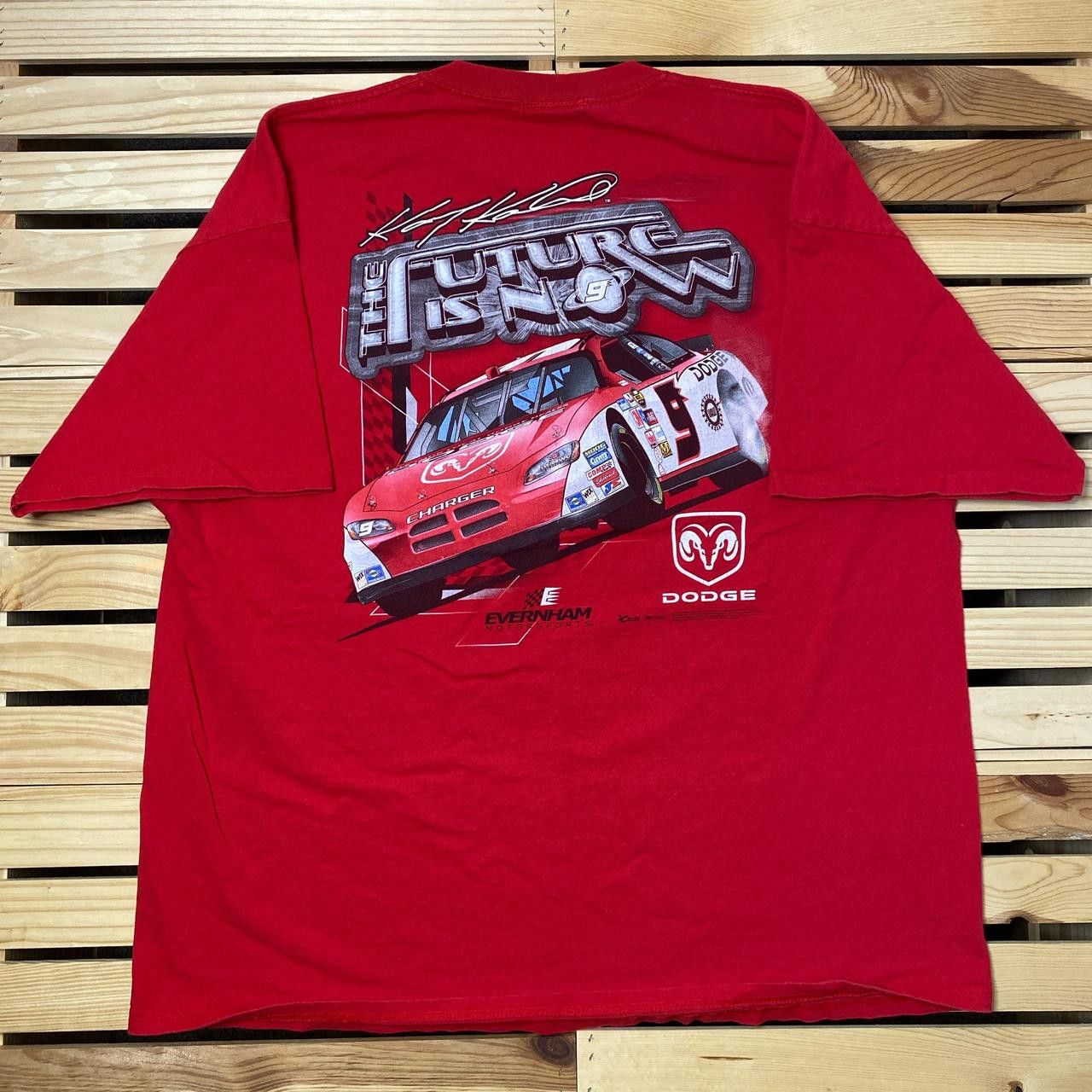 NASCAR Vintage NASCAR x Kasey Kahne Red Racing Tee Size 2XL Size US XXL / EU 58 / 5 - 2 Thumbnail