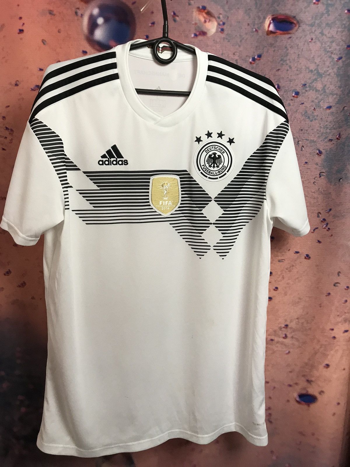 Vintage Germany soccer jersey Size US L / EU 52-54 / 3 - 2 Thumbnail