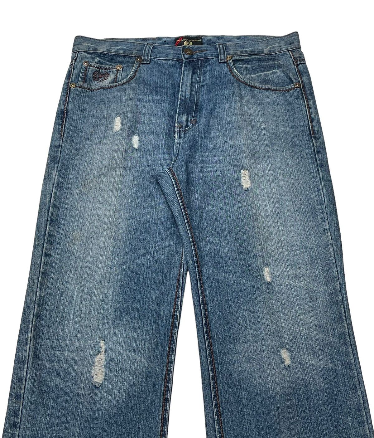 Vintage Vintage Brand Phat Farm Baggy Jeans 2000s Size US 36 / EU 52 - 3 Thumbnail