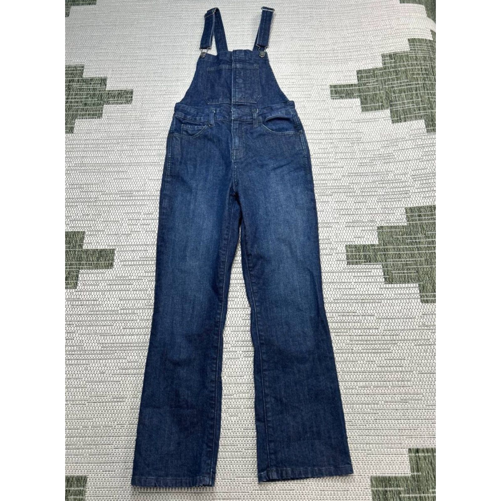 Lucky Brand Lucky Brand Overalls 0/25 Blue Cotton Denim Workwear Shirt One-Piece Women XS? Size 25" / US 0 / IT 36 - 2 Thumbnail