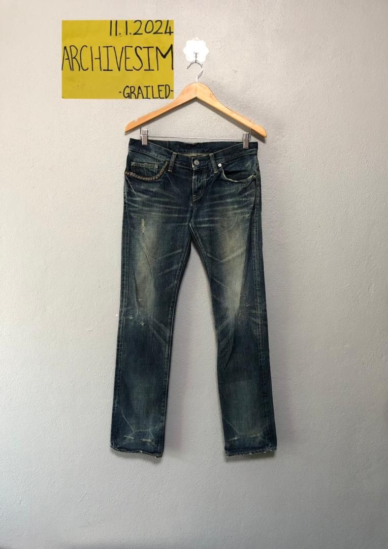 Hysteric Glamour Hysteric Glamour Stud Jeans Distressed Style Size US 30 / EU 46 - 2 Thumbnail