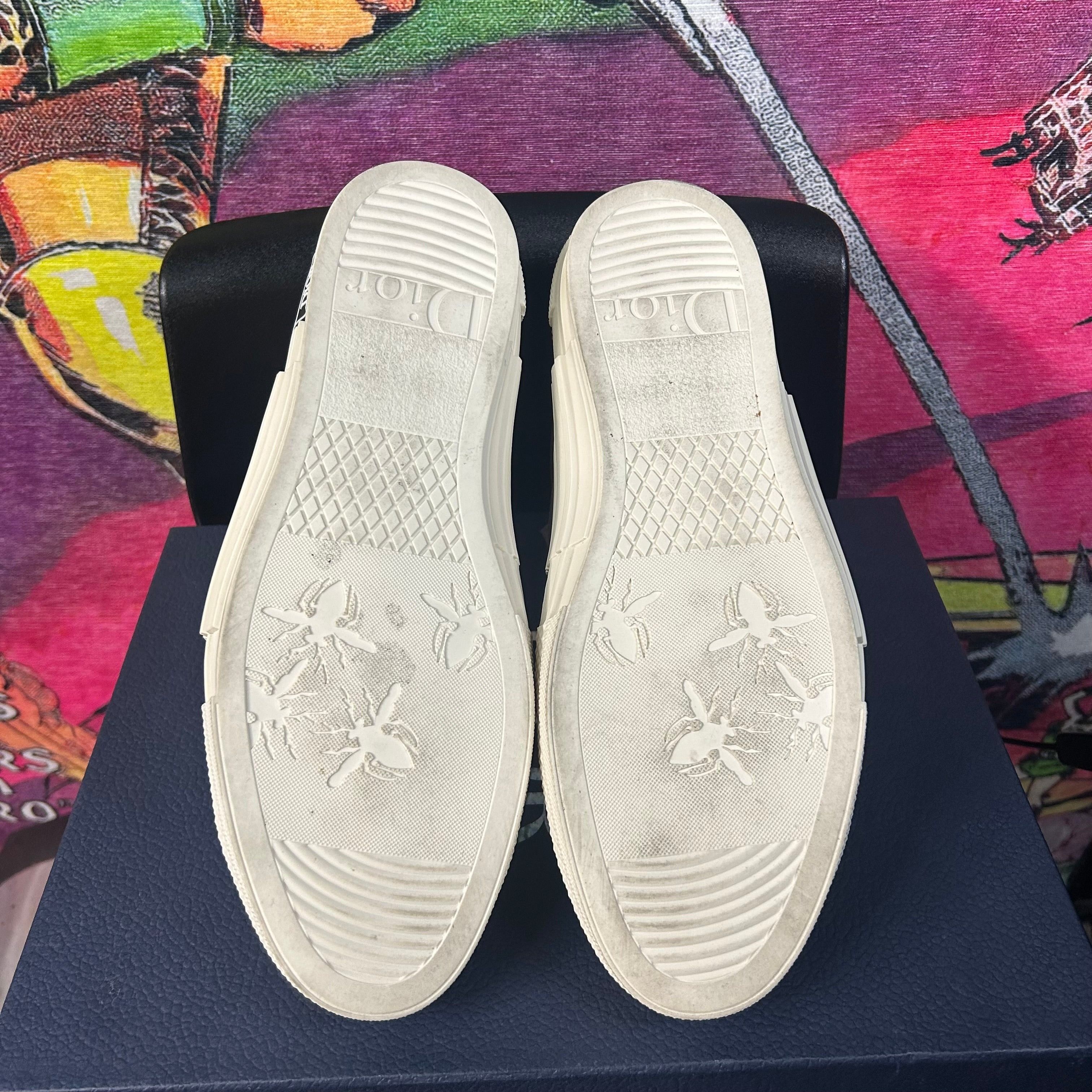 Dior Dior B23 Beige Canvas Sneakers Size 45 / 12 Size US 12 / EU 45 - 4 Thumbnail