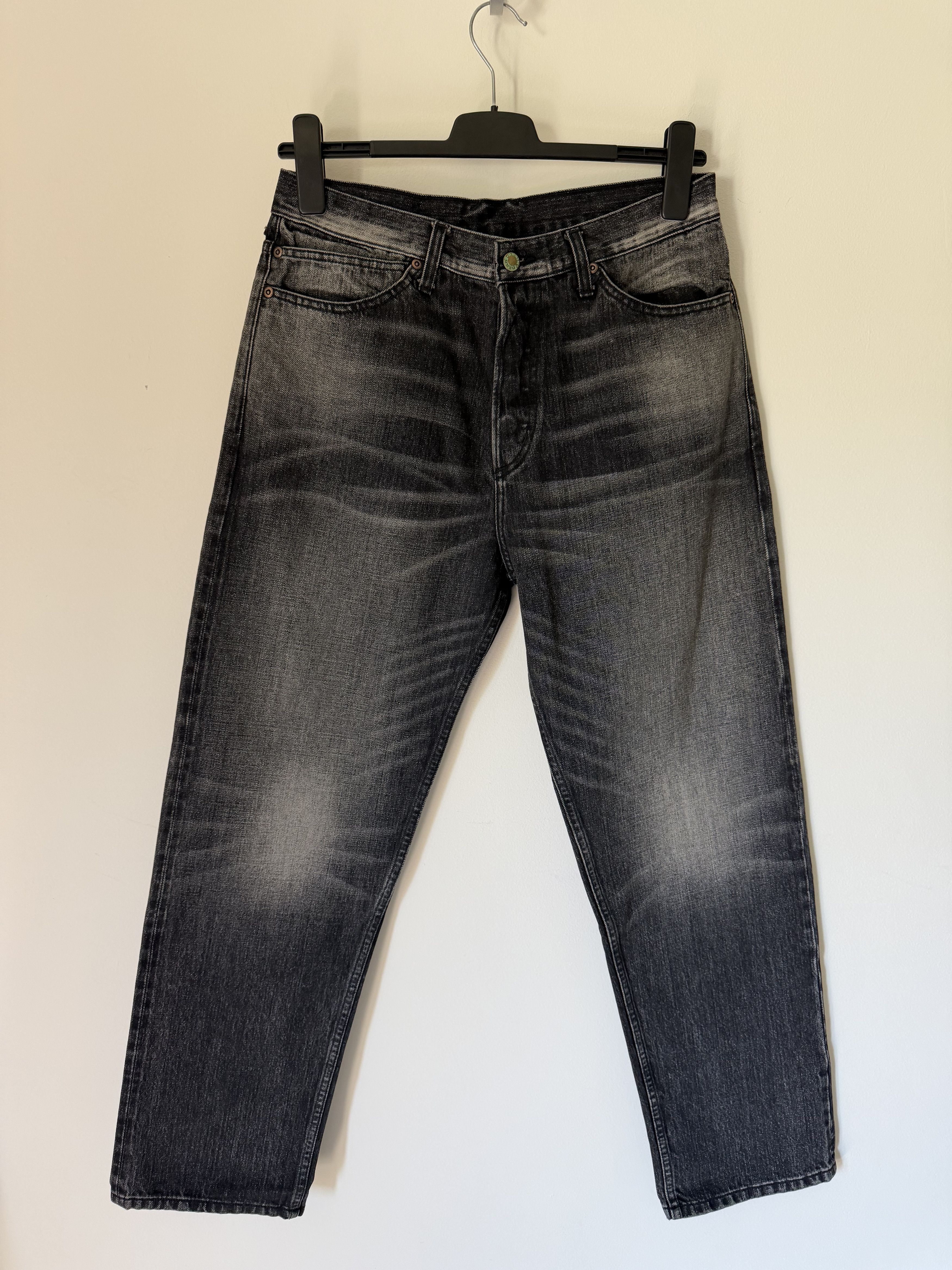 Brain Dead Brain Dead Type 01 13.2 oz Selvedge Denim Jeans in Black Size US 34 / EU 50 - 1 Thumbnail