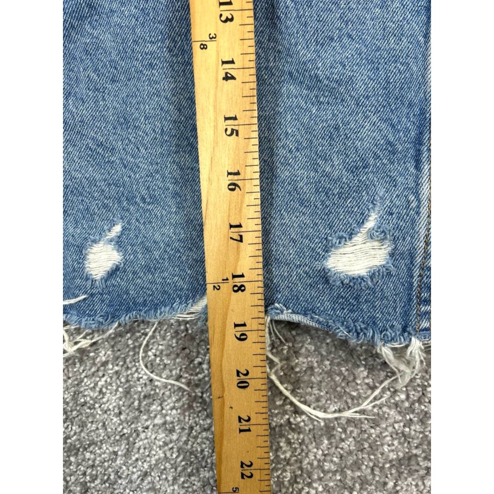 Abercrombie & Fitch Abercrombie & Fitch Jacket Womens Small Blue Cotton Denim Cropped Pleated Jacket Womens Small Blue Denim Cropped Pleated Size S / US 4 / IT 40 - 8 Thumbnail