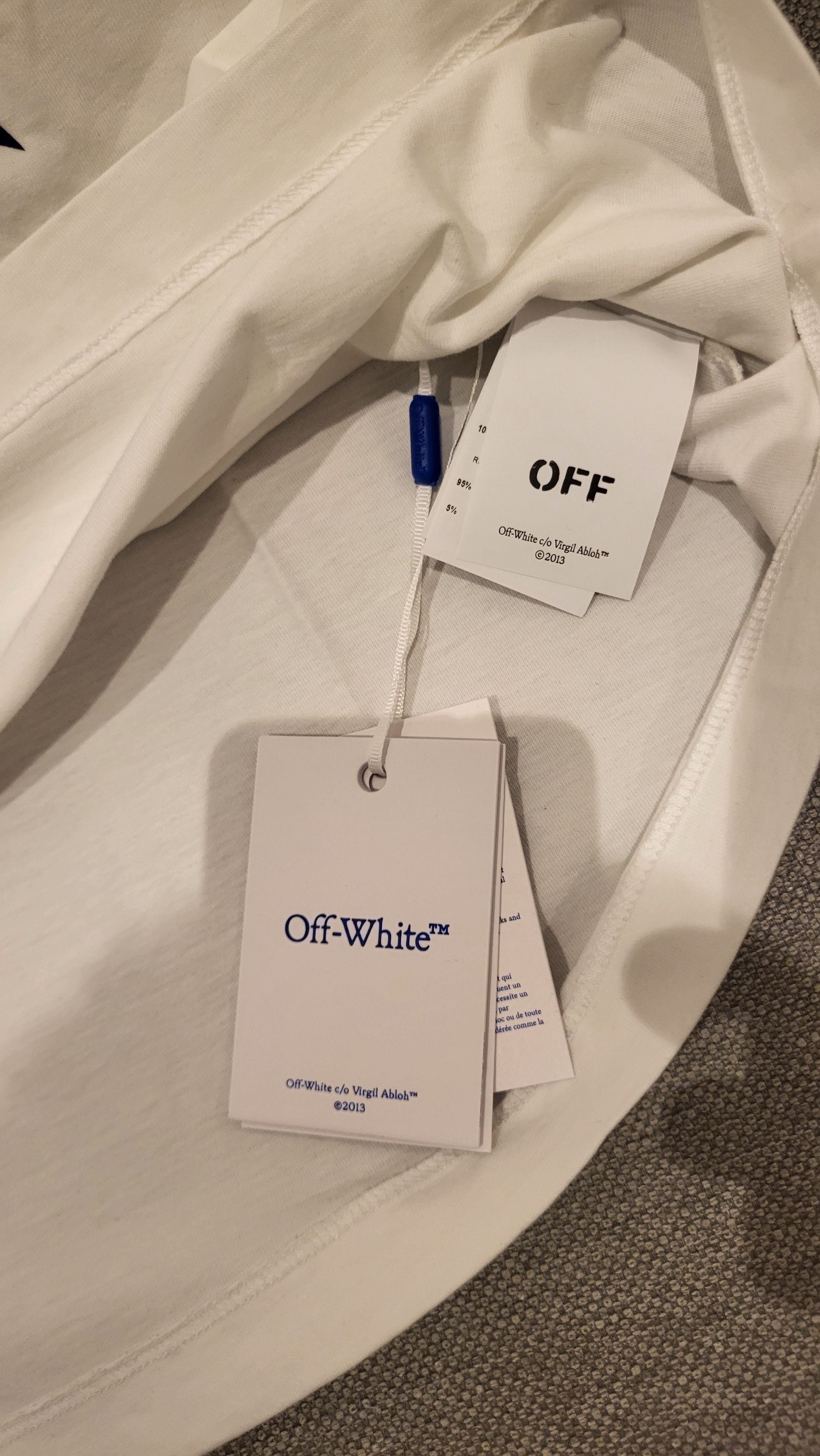 Off-White Off-White Fresco Star Tee Size US S / EU 44-46 / 1 - 4 Thumbnail