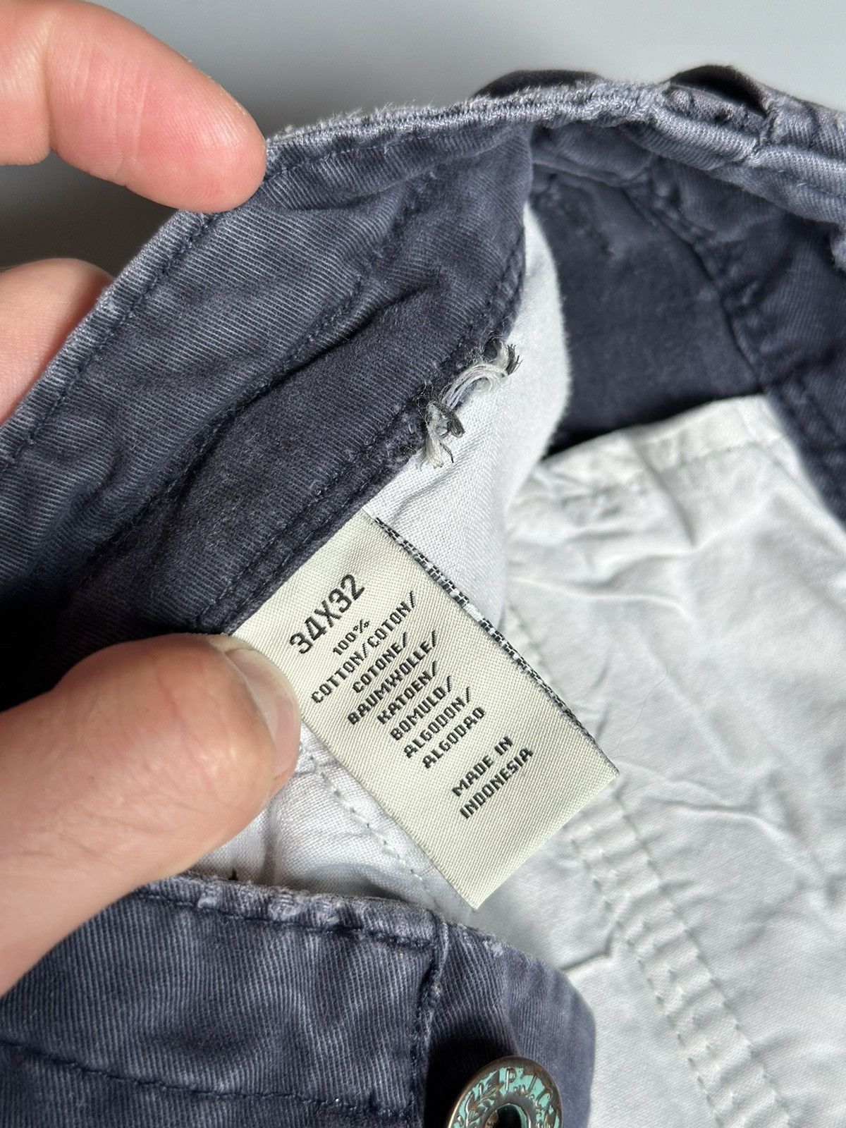 Other VTG Polo Jeans Co Ralph Lauren Military Cargo Pants 34x32 Size US 34 / EU 50 - 11 Thumbnail