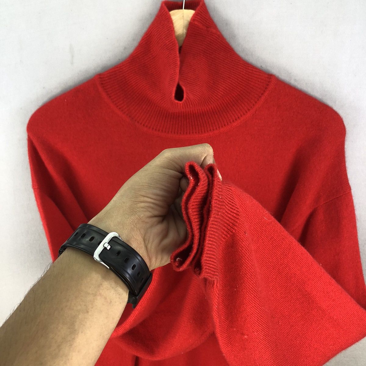 Dior Vintage 90’s CD Monsieur Pure LambsWool Turtle Neck Sweater Size US L / EU 52-54 / 3 - 11 Thumbnail