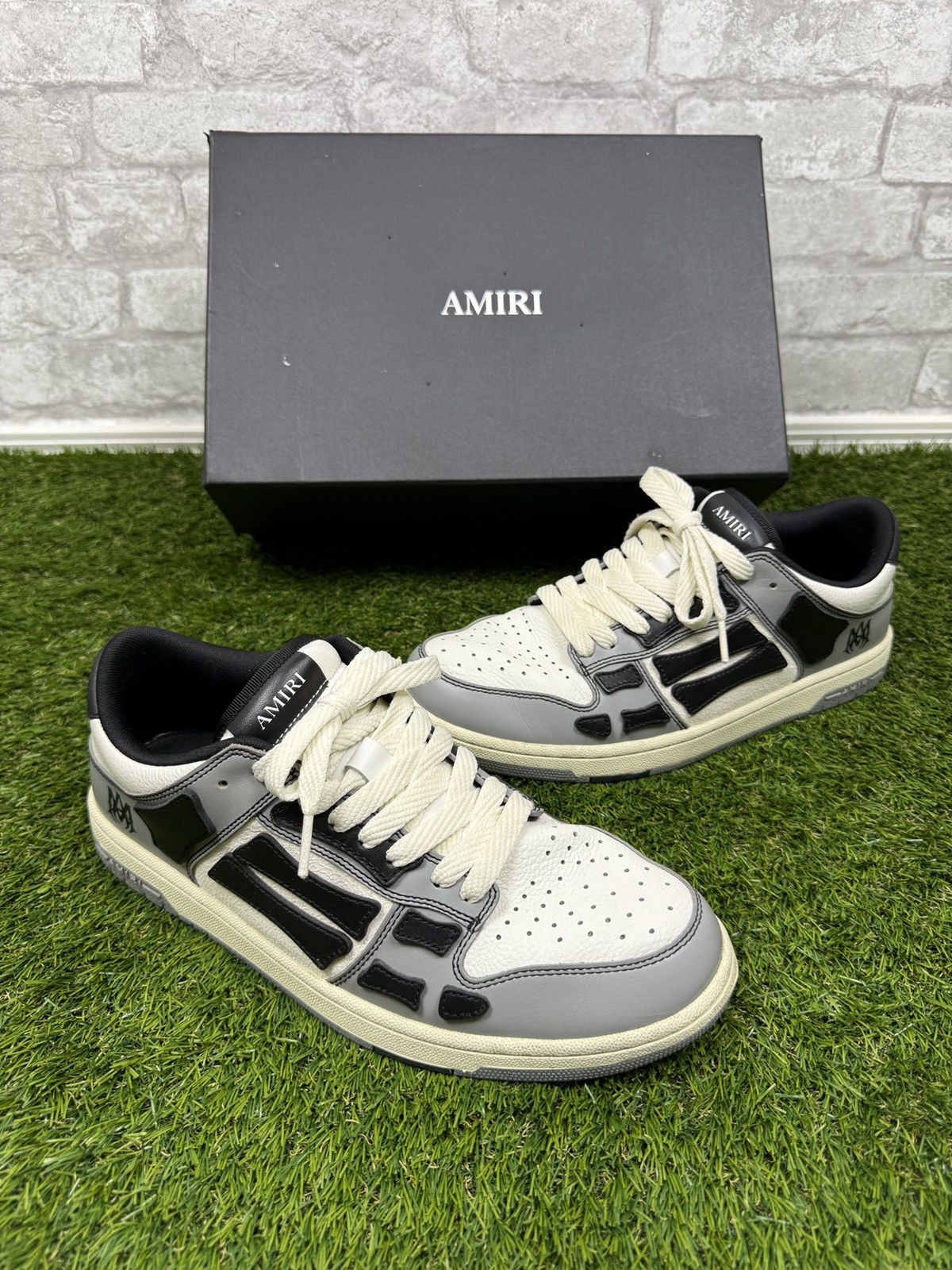 Amiri Amiri 'Varsity Skel Top Low' Sneakers Size US 10 / EU 43 - 1 Thumbnail