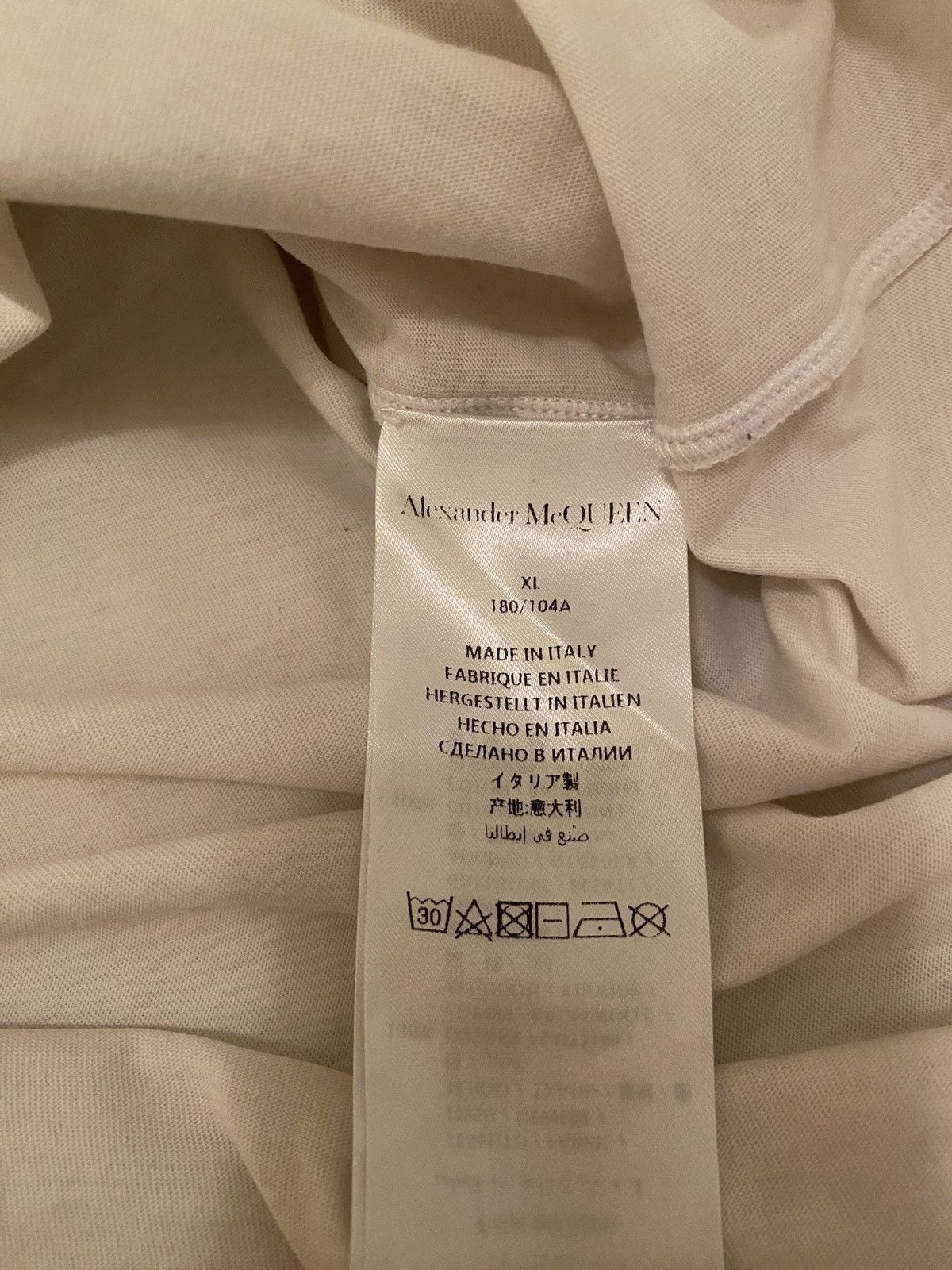 Alexander McQueen Alexander McQueen Tshirt Size US XL / EU 56 / 4 - 8 Thumbnail