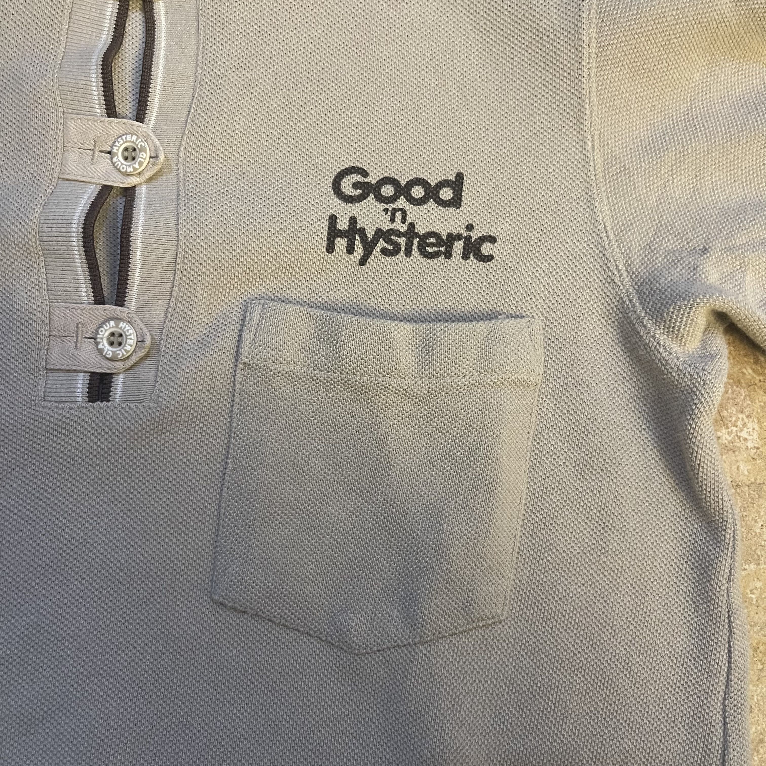 Hysteric Glamour Hysteric Glamour Good 'n Hysteric Polo Shirt Size S / US 4 / IT 40 - 2 Thumbnail