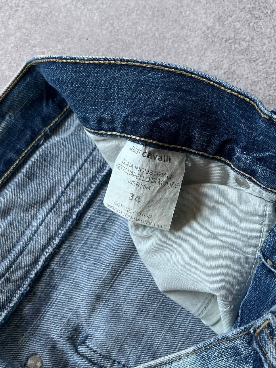 Just Cavalli × Vintage Vintage Just Cavalli Baggy Denim Jeans 34 Size US 34 / EU 50 - 10 Thumbnail