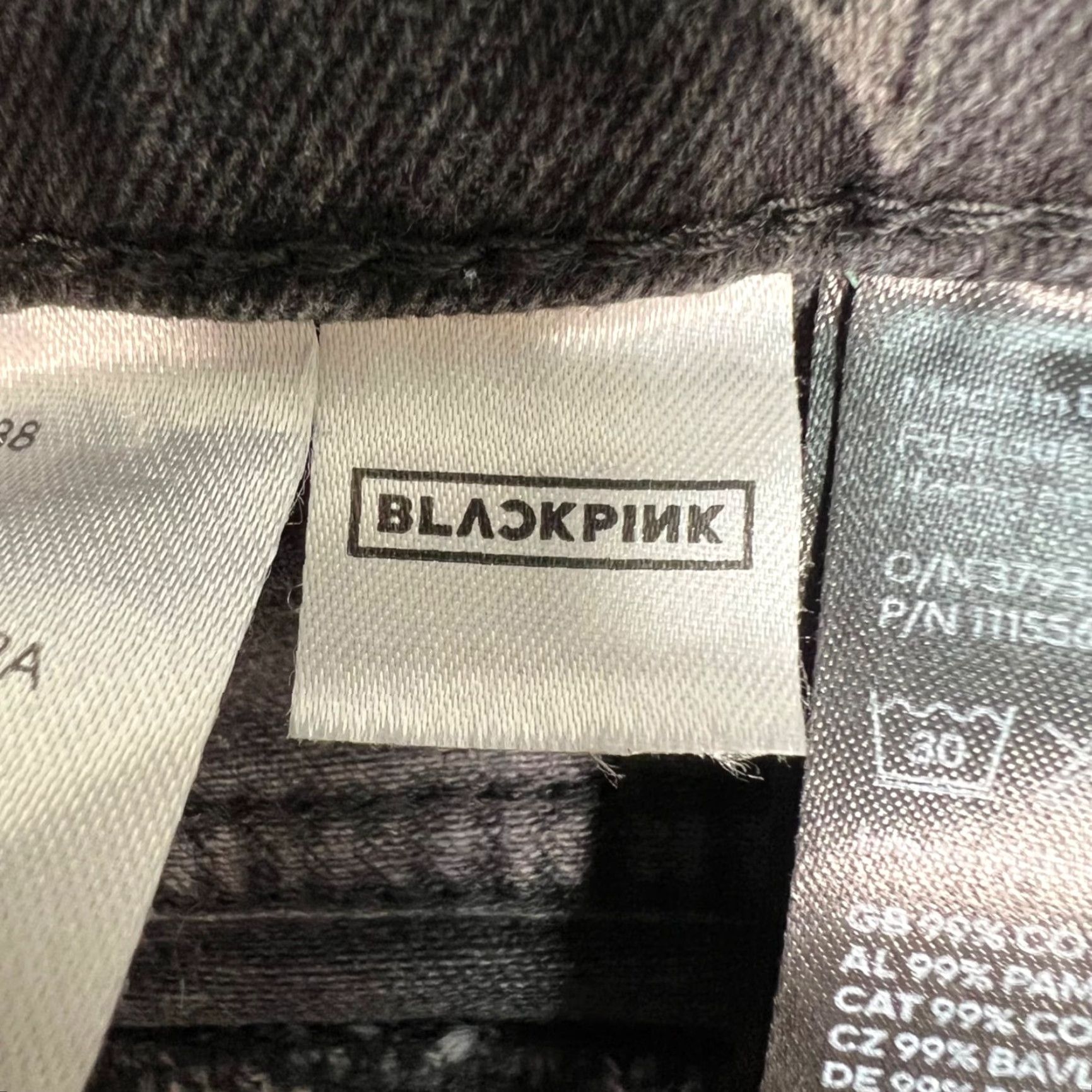 H&M H&M Divided Blackpink Womens Size 6 Print Flared Jeans Gray Cotton Denim Size 28" / US 6 / IT 42 - 5 Thumbnail