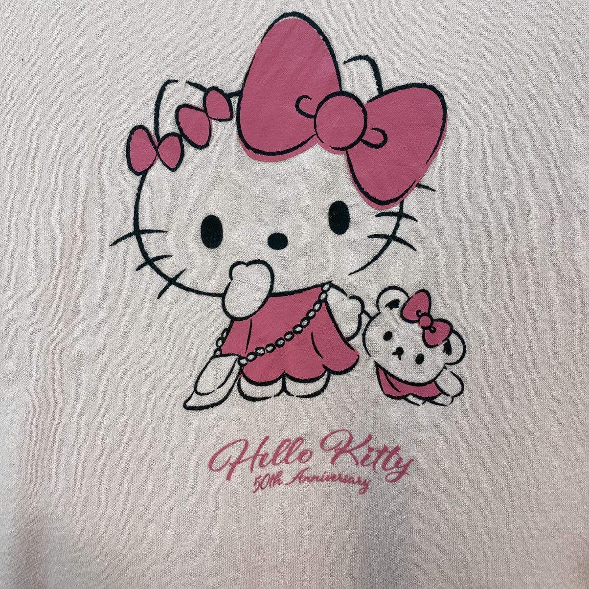 Disney 🫶Hello kitty Iconic Cartoon Crewneck Pullover Sweatshirt Size US M / EU 48-50 / 2 - 3 Thumbnail