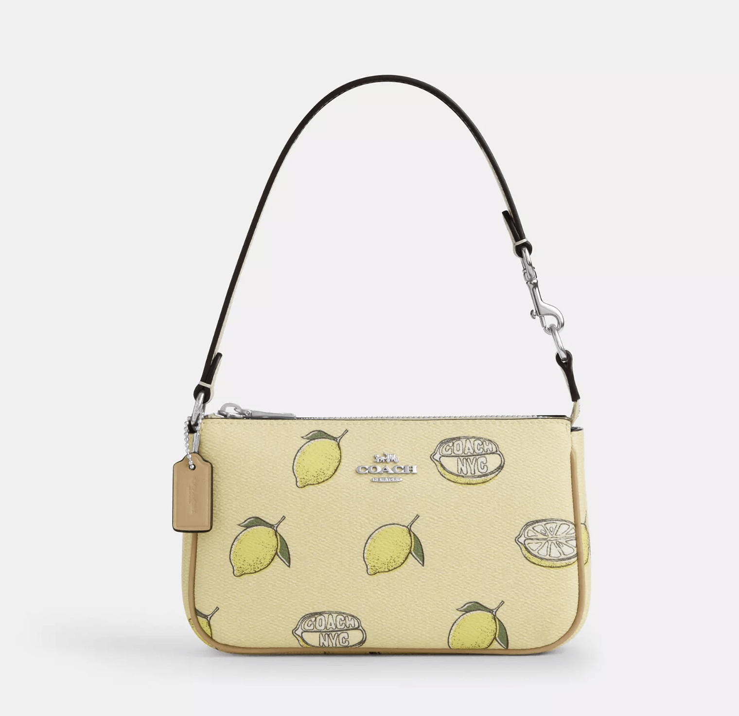 Coach NWT Coach Nolita 19 With Lemon Print CAL26 Size ONE SIZE - 9 Thumbnail