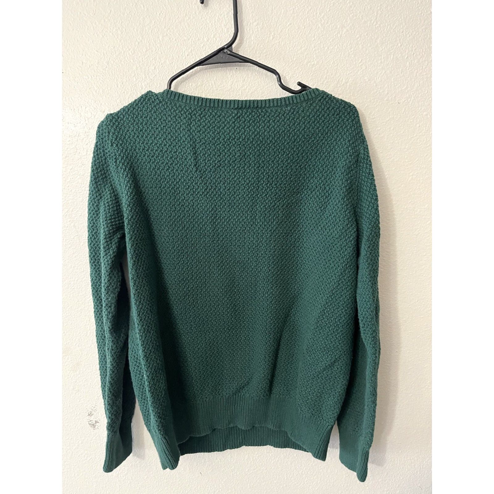 Ann Taylor Ann Taylor Loft Green Long Sleeve Boat Neck Shirt Casual Large Womens 90s Size L / US 10 / IT 46 - 3 Thumbnail