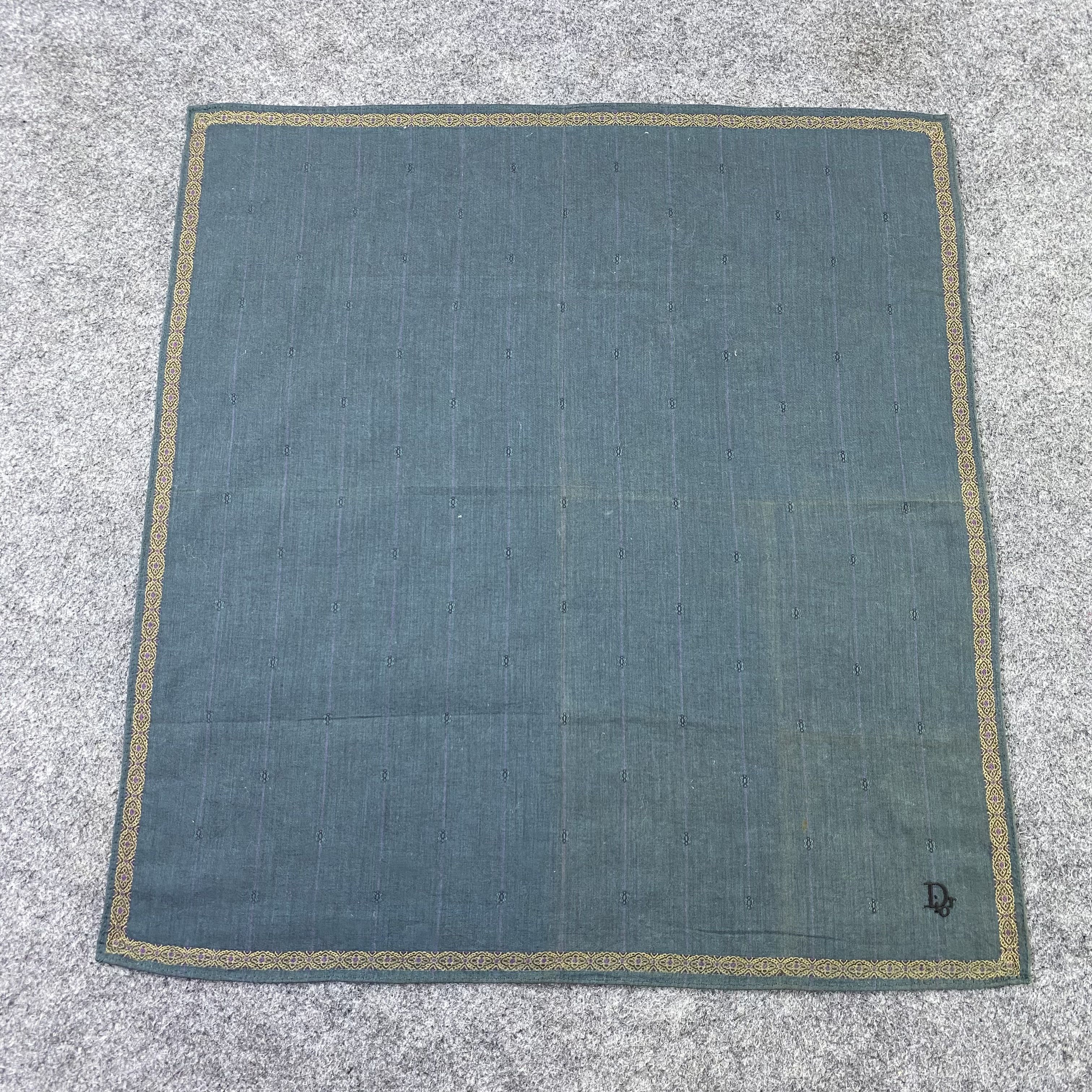 Designer Christian Dior Handkerchief / Bandana / Neckerchief-B1082 Size ONE SIZE - 3 Thumbnail