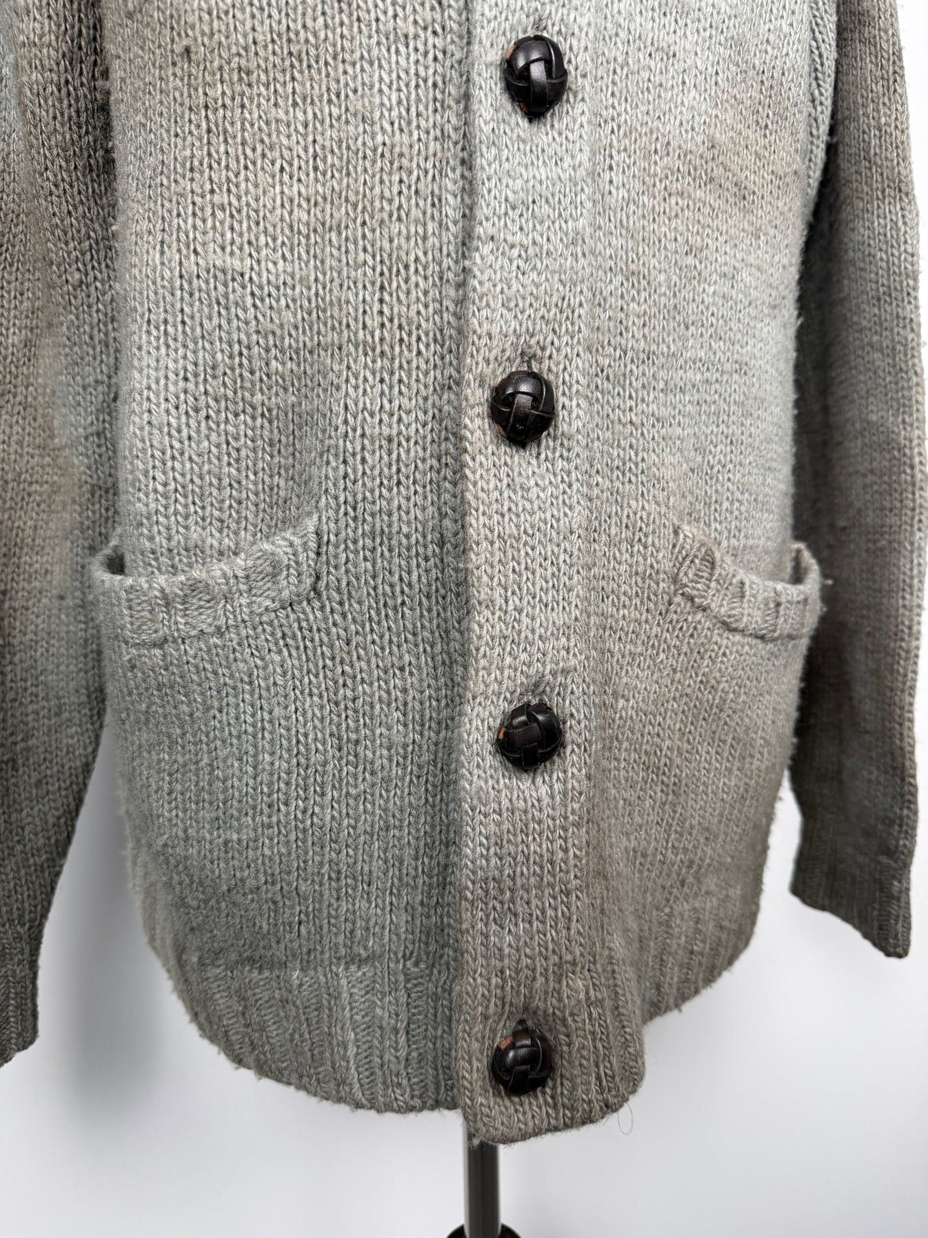 Visvim FW18 Selmer Long Cardigan (Uneven Dye) Size US XL / EU 56 / 4 - 12 Thumbnail