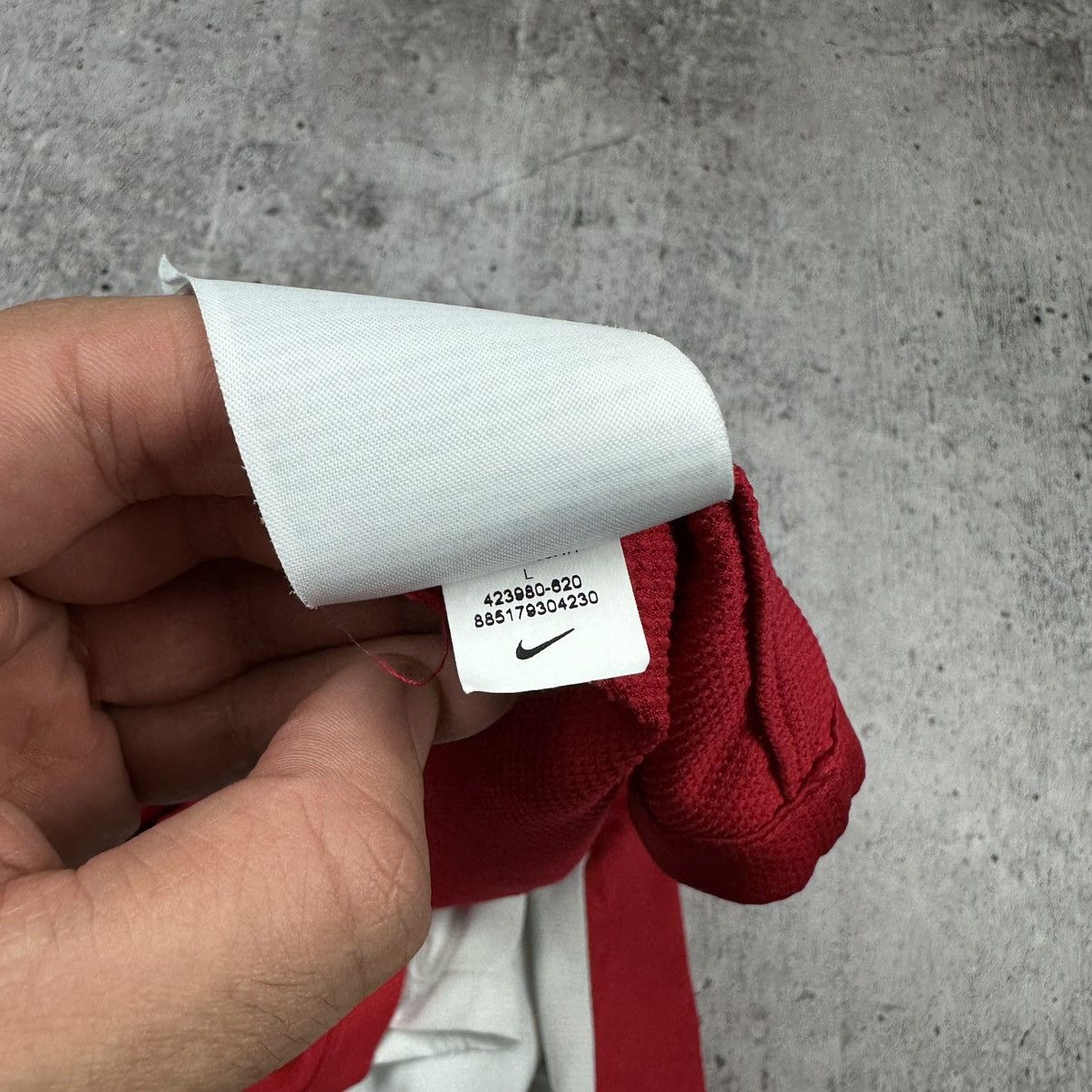 Nike 2011/12 Nike Arsenal 125th Anniversary Vintage Soccer Jersey Size US L / EU 52-54 / 3 - 12 Thumbnail