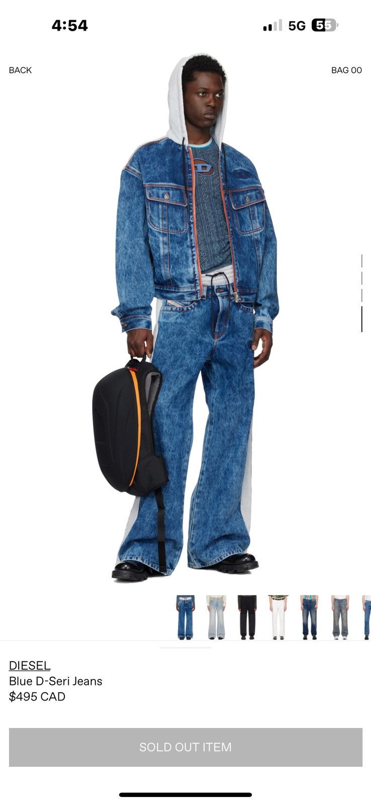 Diesel Diesel D-Seri Jeans Size US 38 / EU 54 - 14 Thumbnail
