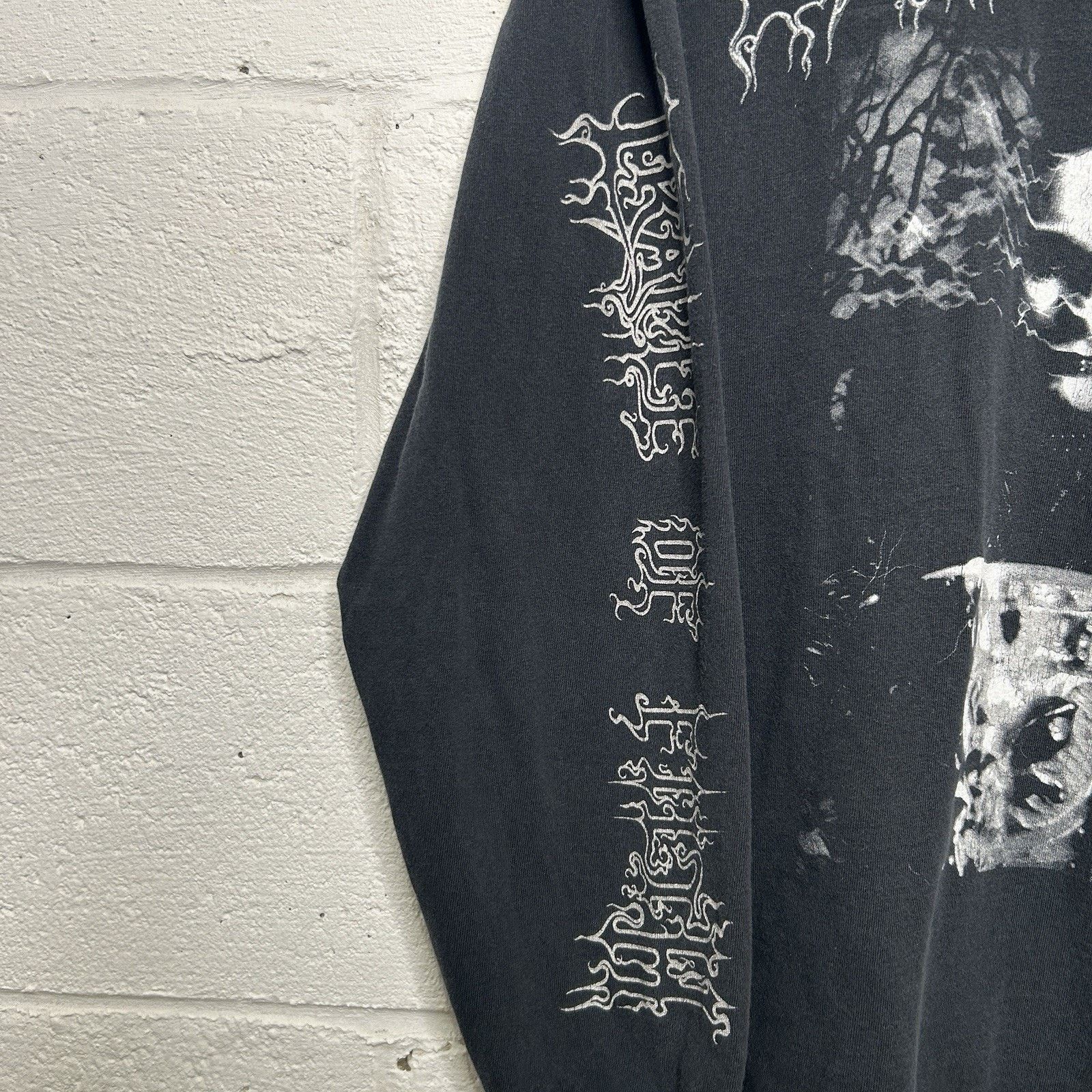 Delta Vintage 2004 Cradle Of Filth “Black Is My Heart” Longsleeve Size US XL / EU 56 / 4 - 3 Thumbnail