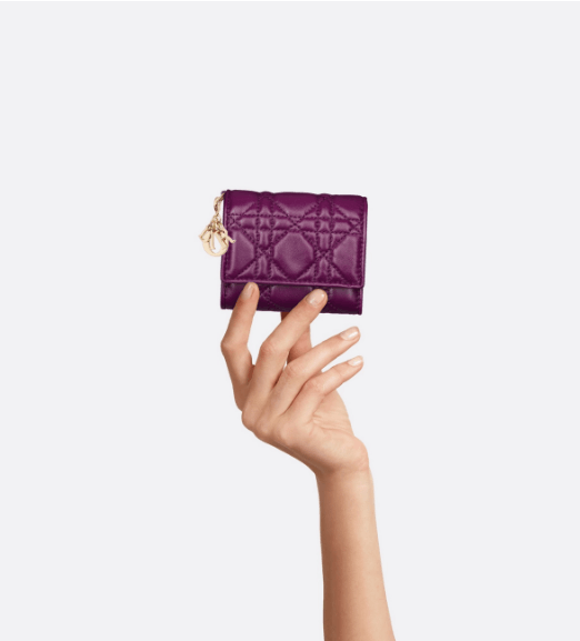 Dior o1w1db10725 Size : OS / S0181O Lotus Wallet in Mulberry Size ONE SIZE - 7 Thumbnail
