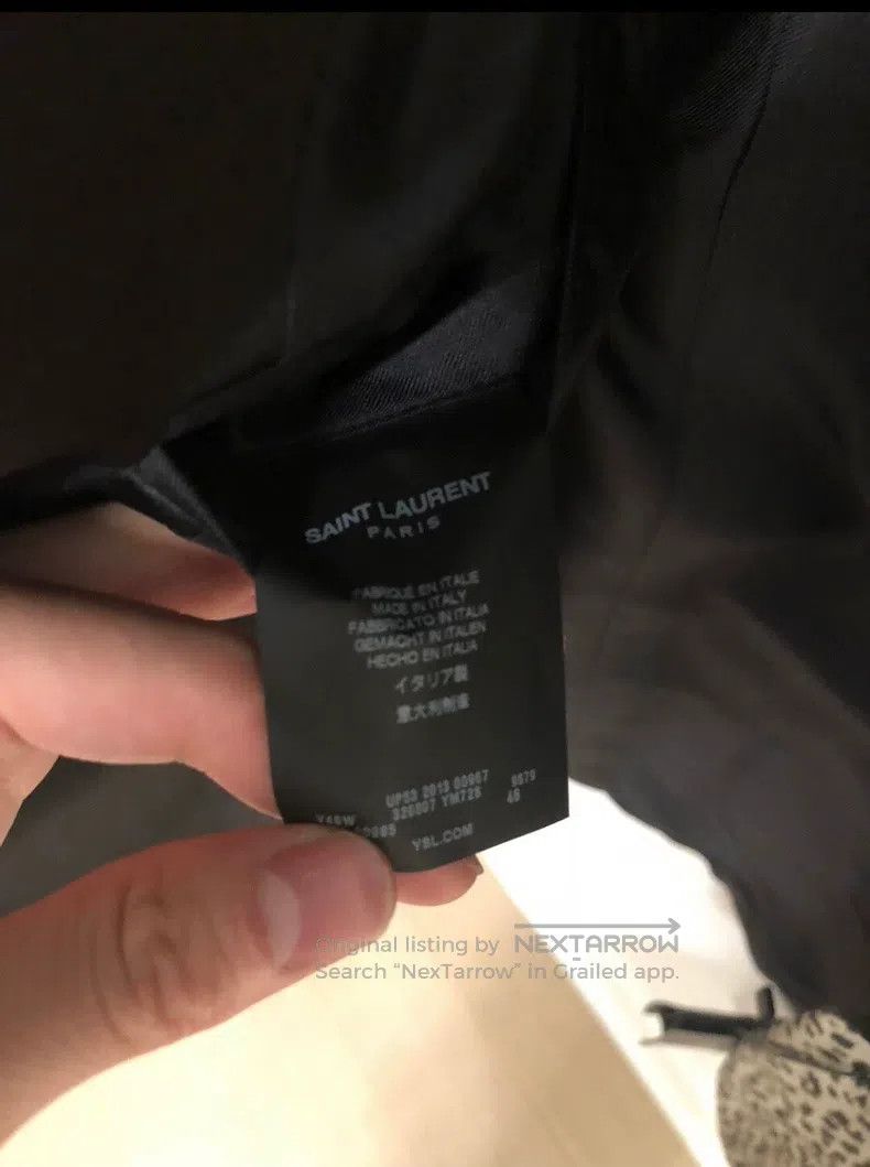 Saint Laurent Paris Saint Laurent Paris Leopard Print Smokey Jacket Size US S / EU 44-46 / 1 - 7 Thumbnail