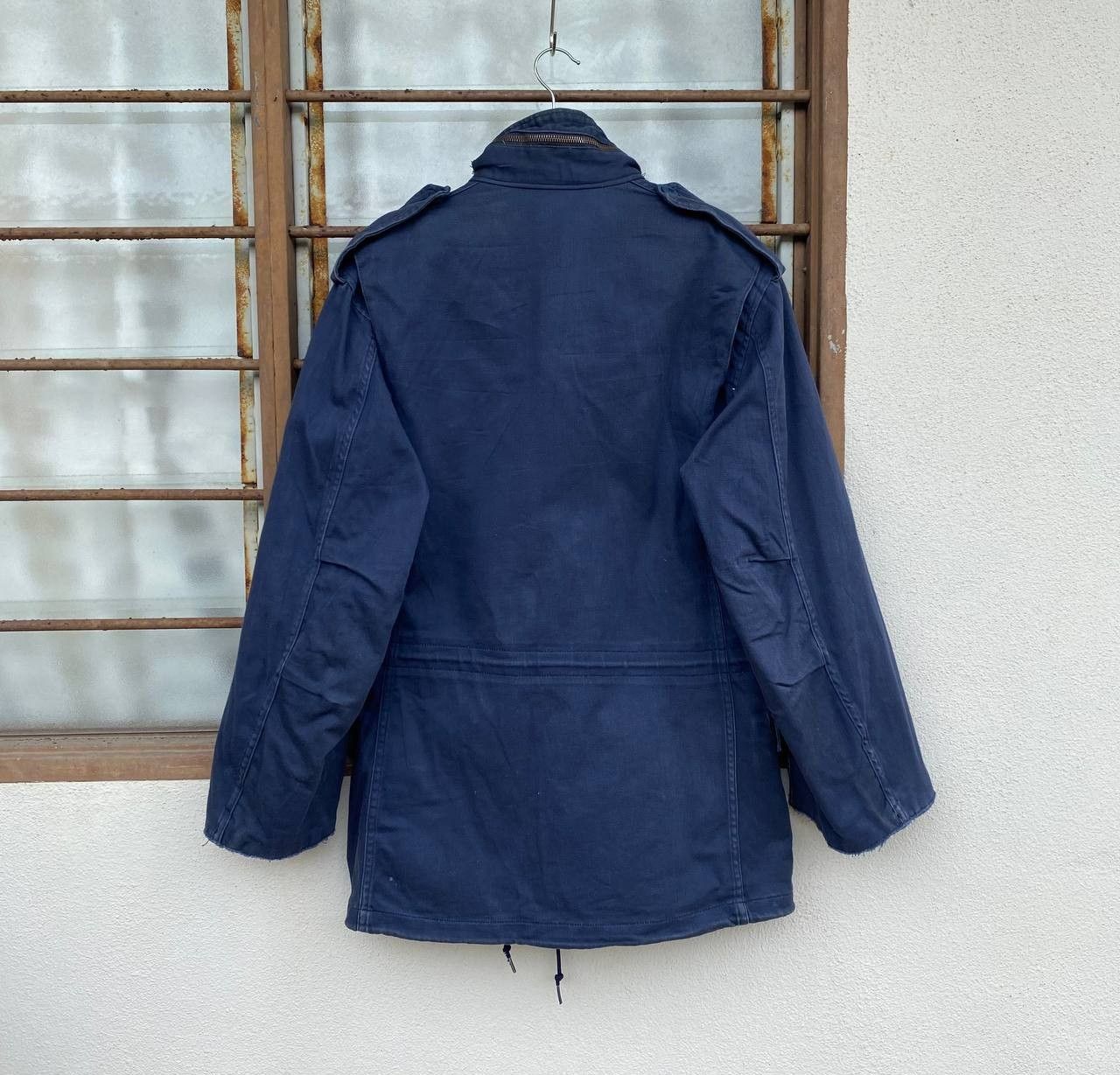 Alpha Industries Vintage 80s Alpha Industries Navy M-65 Field Jacket Scovill Size US S / EU 44-46 / 1 - 7 Thumbnail