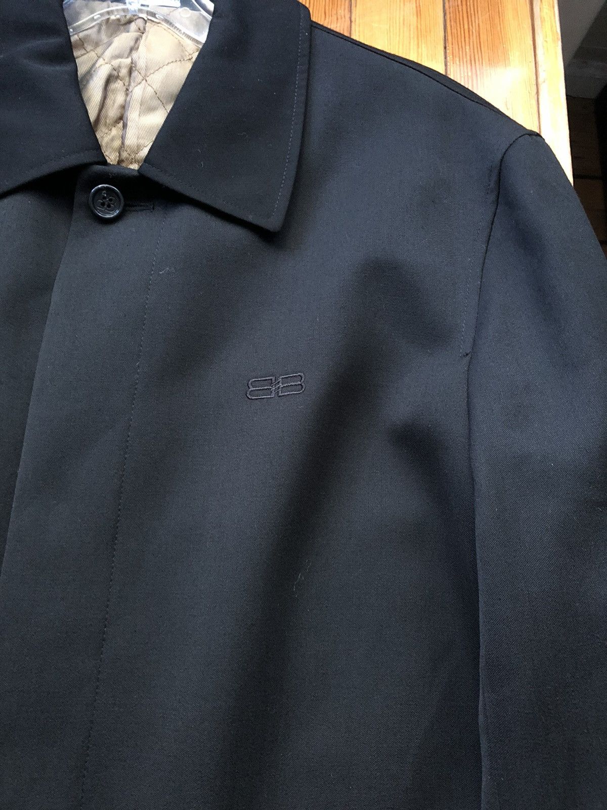 Balenciaga Gorgeous Vintage Gold Padded Wool Overcoat Size US L / EU 52-54 / 3 - 9 Thumbnail