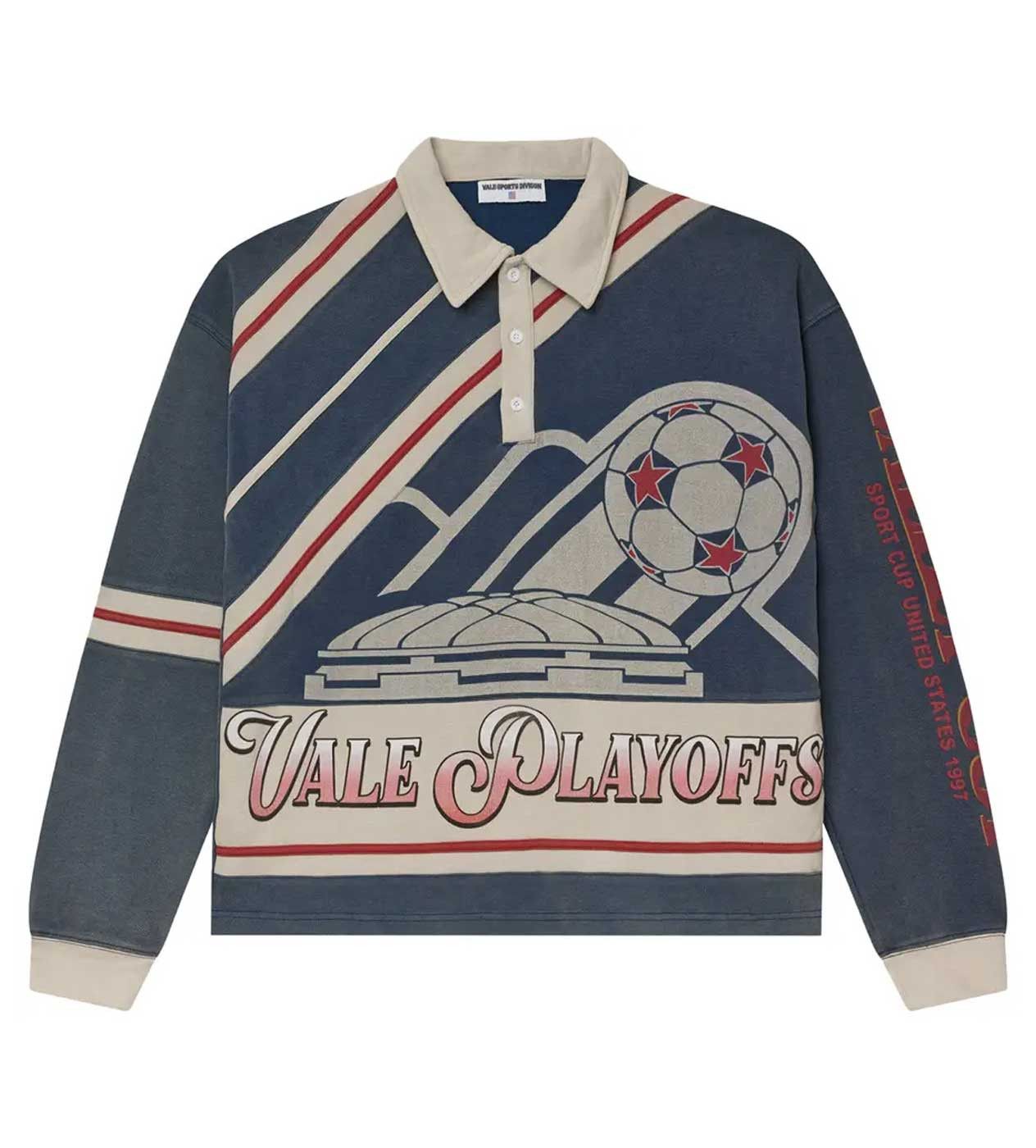 Vale Forever Playoff Rugby L/S Tee Blue Size US L / EU 52-54 / 3 - 1 Thumbnail