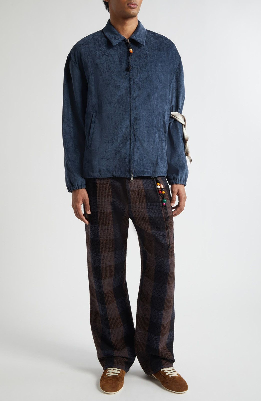 Song For The Mute Song for the mute 25.2 Navy Coach Jacket Size US L / EU 52-54 / 3 - 8 Thumbnail