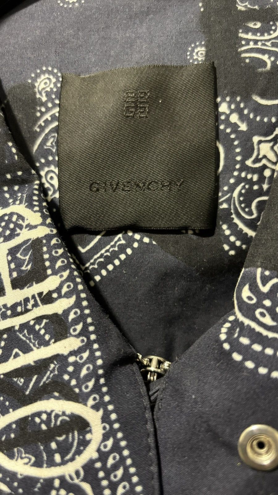 Chito × Givenchy Givenchy Chito Graffiti Bandana Button Up Size US M / EU 48-50 / 2 - 9 Thumbnail