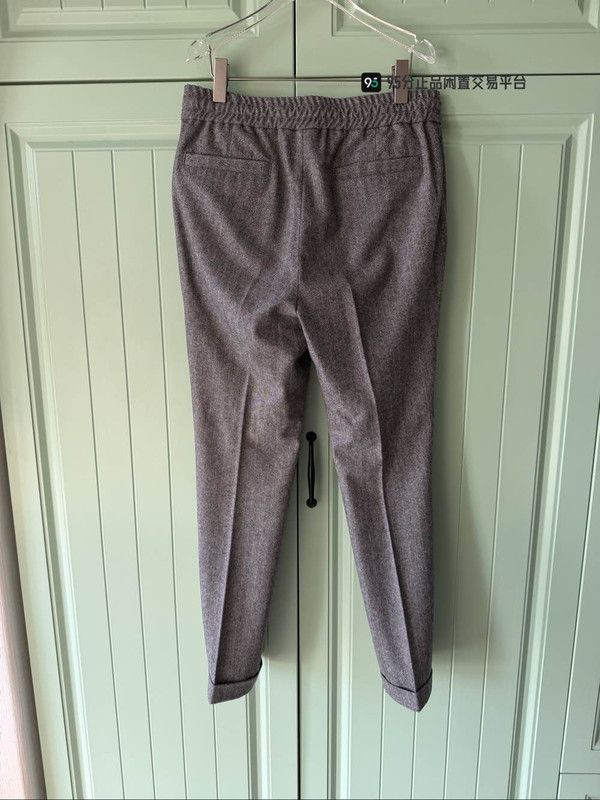 Brunello Cucinelli Brunello Cucinelli Men's Elastic Waist Casual Pants Size US 30 / EU 46 - 1 Thumbnail