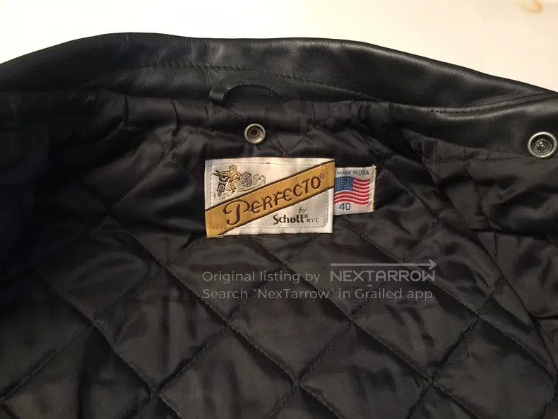Schott Schott Motorcycle leather coat Size US XXS / EU 40 - 3 Thumbnail