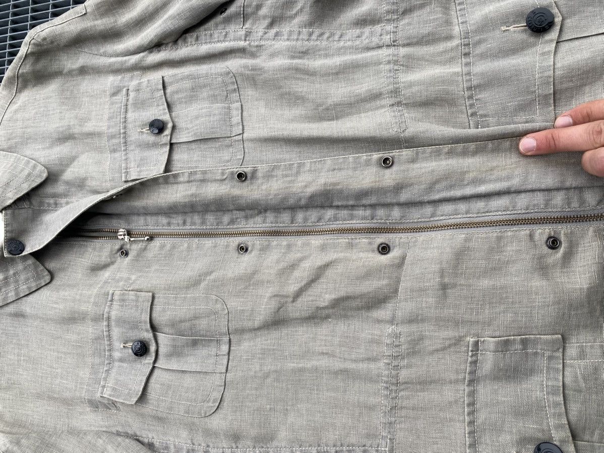 Cerruti 1881 Cerruti 1881 Linen Multipocket Jacket Size US XL / EU 56 / 4 - 8 Thumbnail