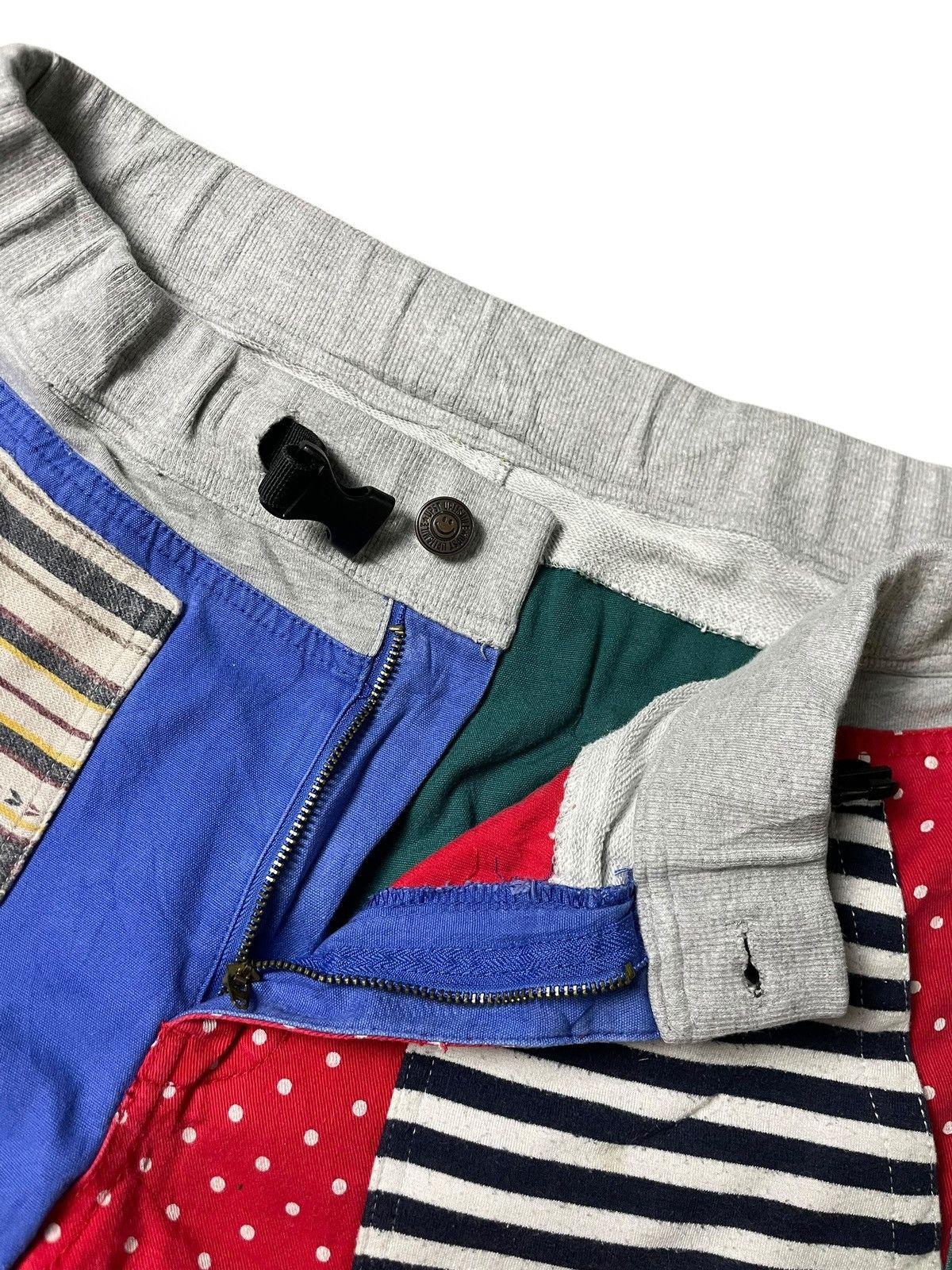Designer × Japanese Brand UP Start Brand Colourblock Shorts (65) Size US 34 / EU 50 - 16 Thumbnail