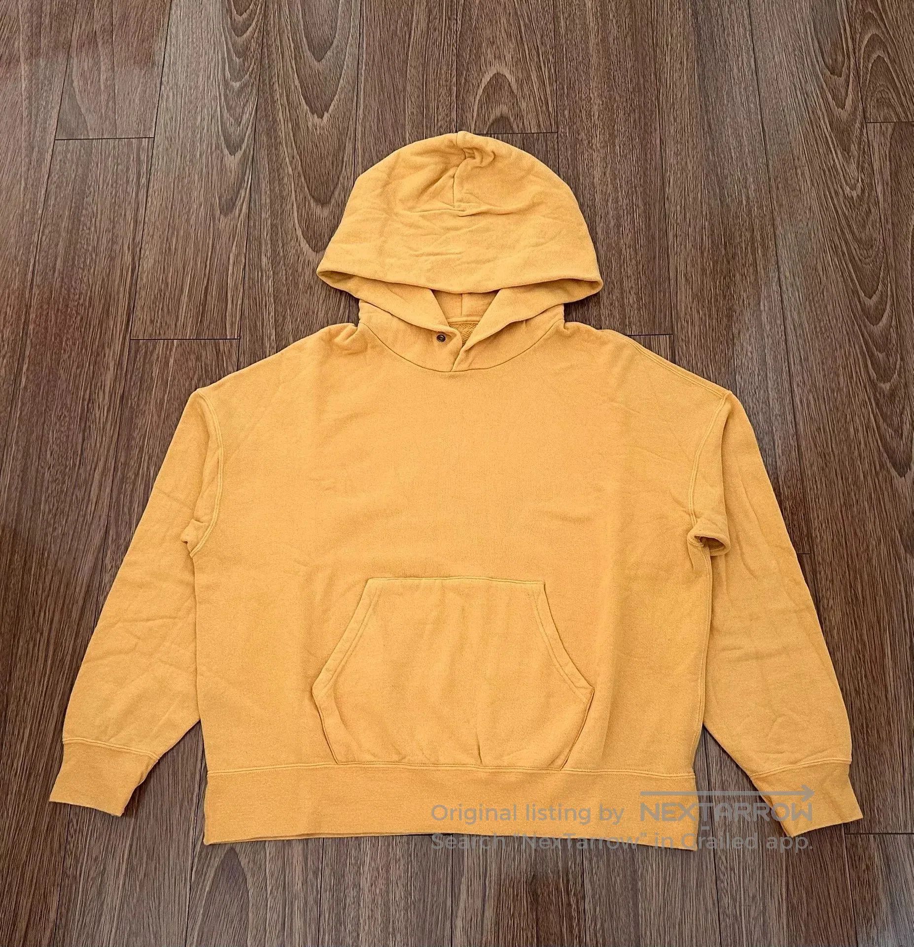 Visvim visvim amplus sb hoodie in mustard yellow. Size US S / EU 44-46 / 1 - 1 Thumbnail