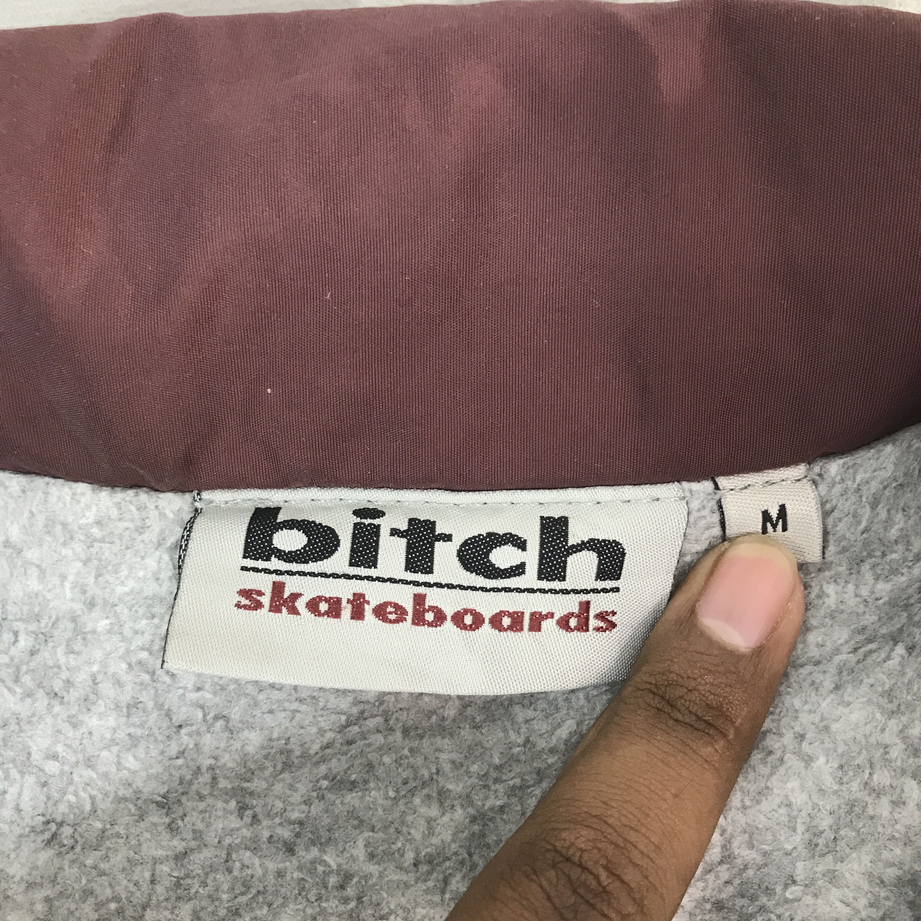 Japanese Brand Vintage Bitch Skateboards Jacket Size US M / EU 48-50 / 2 - 9 Thumbnail
