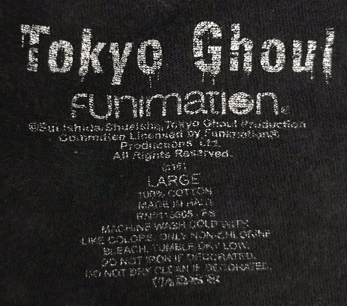 Anime × Japanese Brand Vintage Tokyo Ghoul What’s 1000 Minus 7 Shirt Size US L / EU 52-54 / 3 - 6 Thumbnail