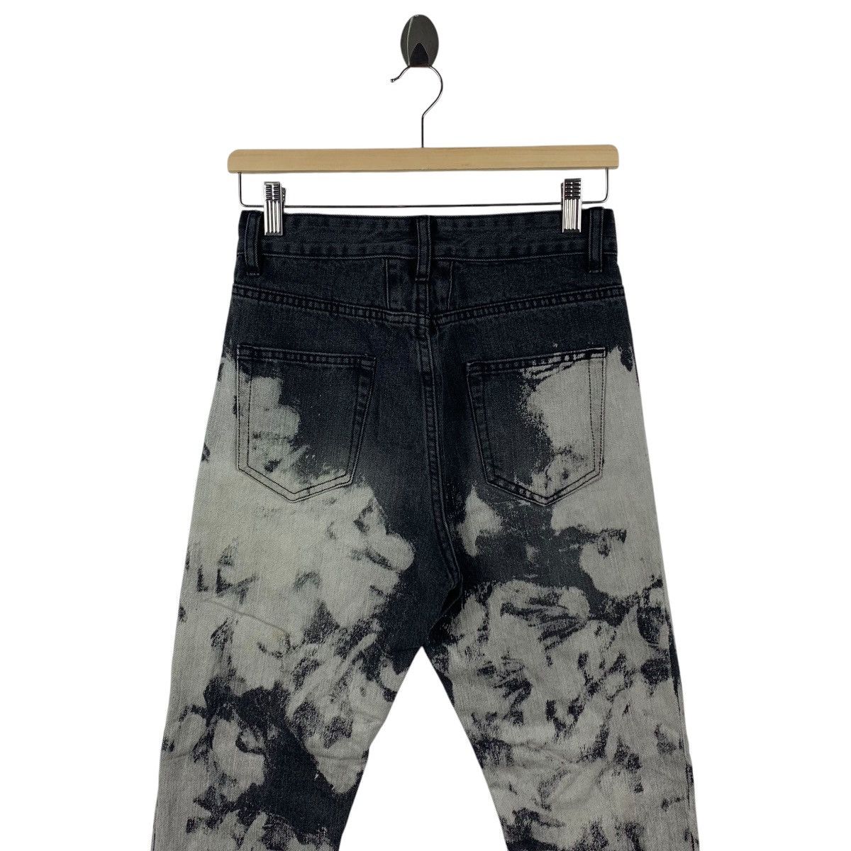 Designer × Japanese Brand PANERO Bleach dyedenim skinny jeans Size US 27 - 16 Thumbnail