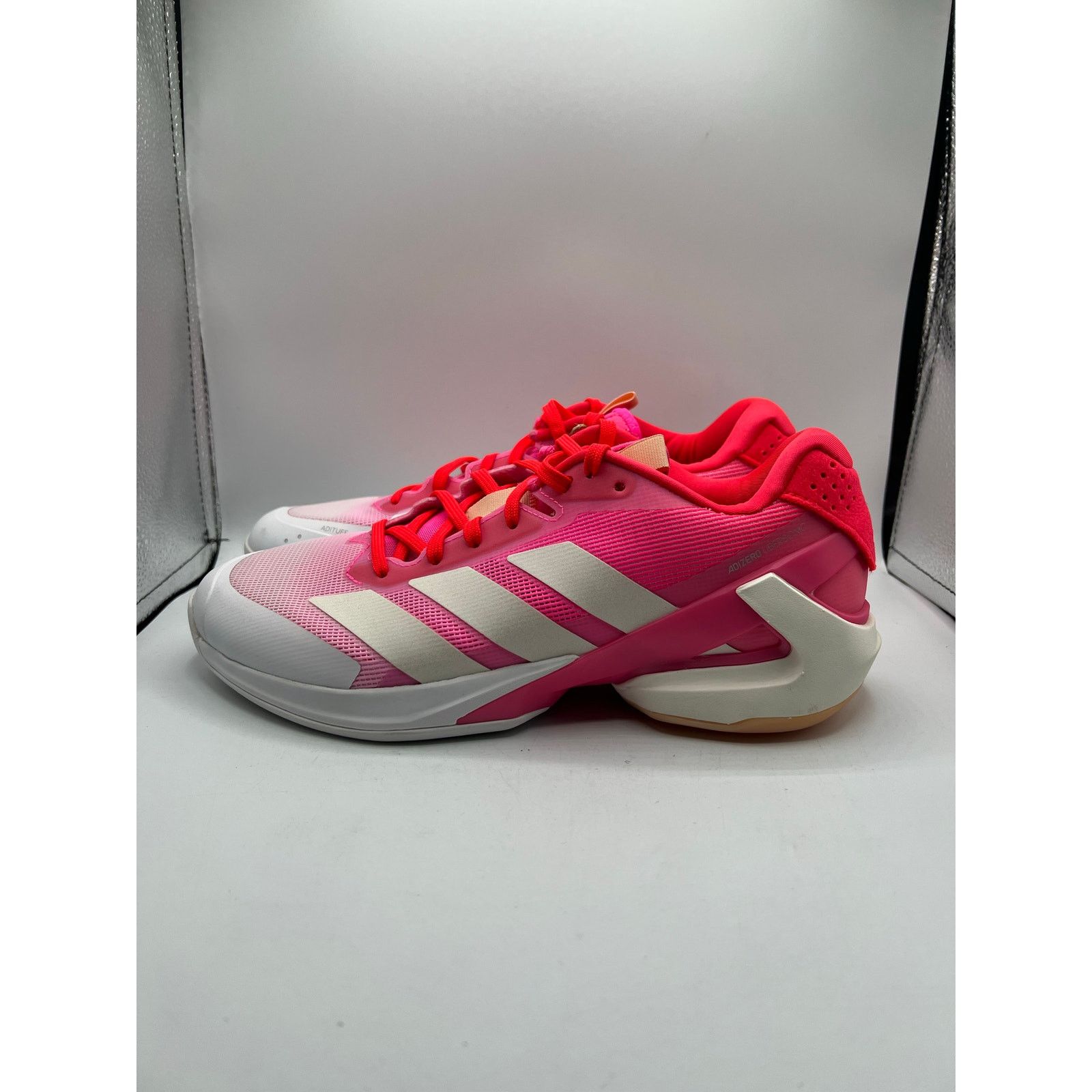Adidas Adidas Woman’s Adizero Ubersonic 5 “Lucid Pink” Size US 7 / IT 37 - 1 Thumbnail