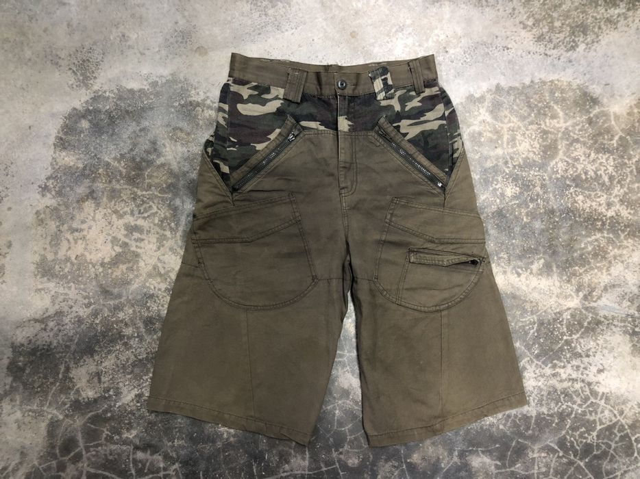 Japanese Brand Jorts Army Zipper Rare Design | Grailed