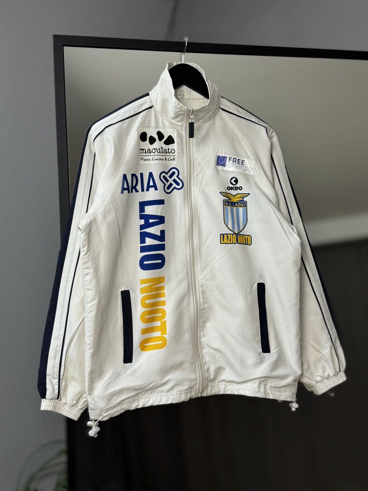 Other Vintage Jersey Lazio Zip Jacket Italy Milan Roma Lukaku Y2K Size US L / EU 52-54 / 3 - 1 Thumbnail