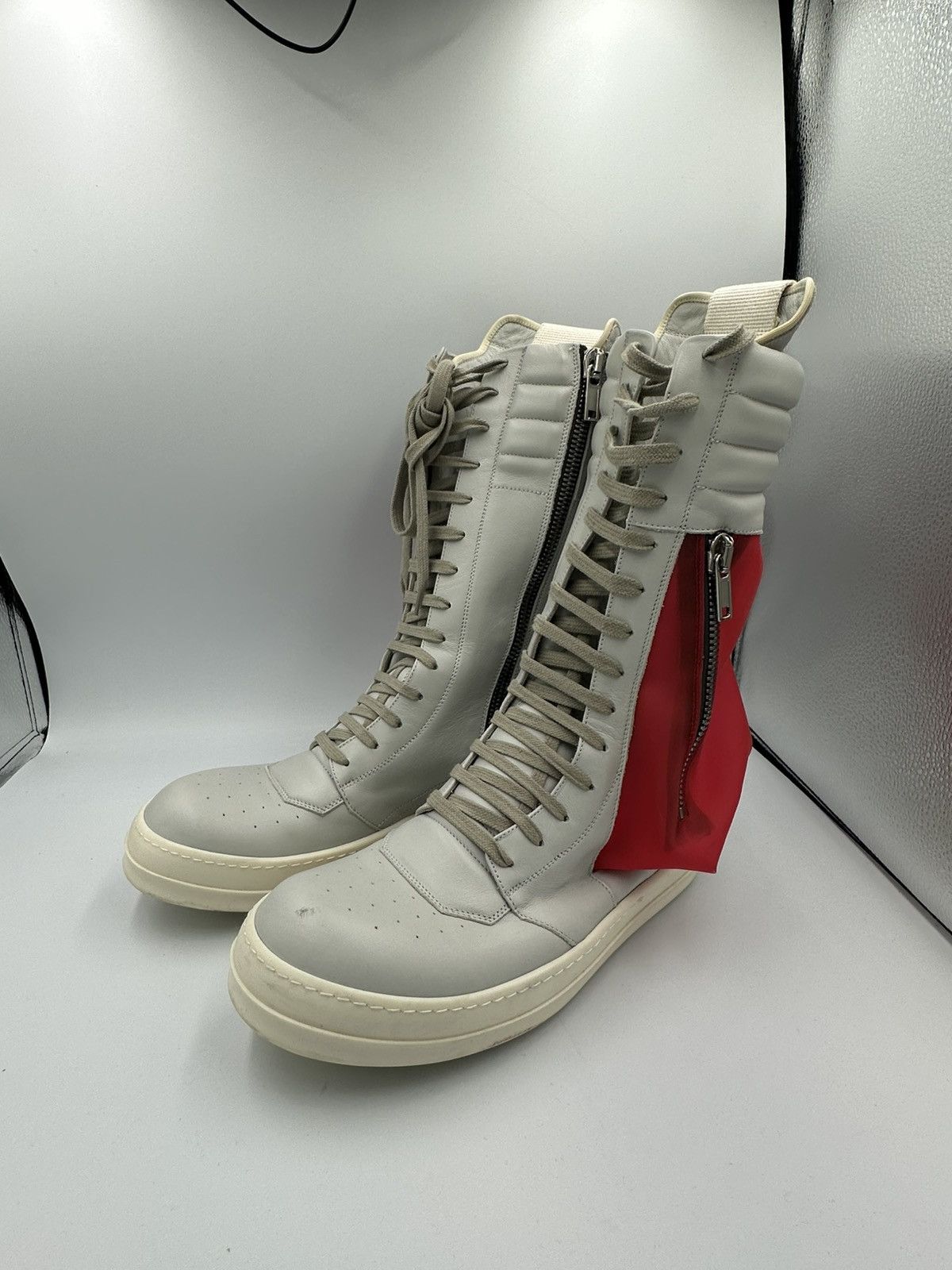 Rick Owens Drkshdw Rick Owens Drkshdw Geobasket High Size US 9 / EU 42 - 6 Thumbnail