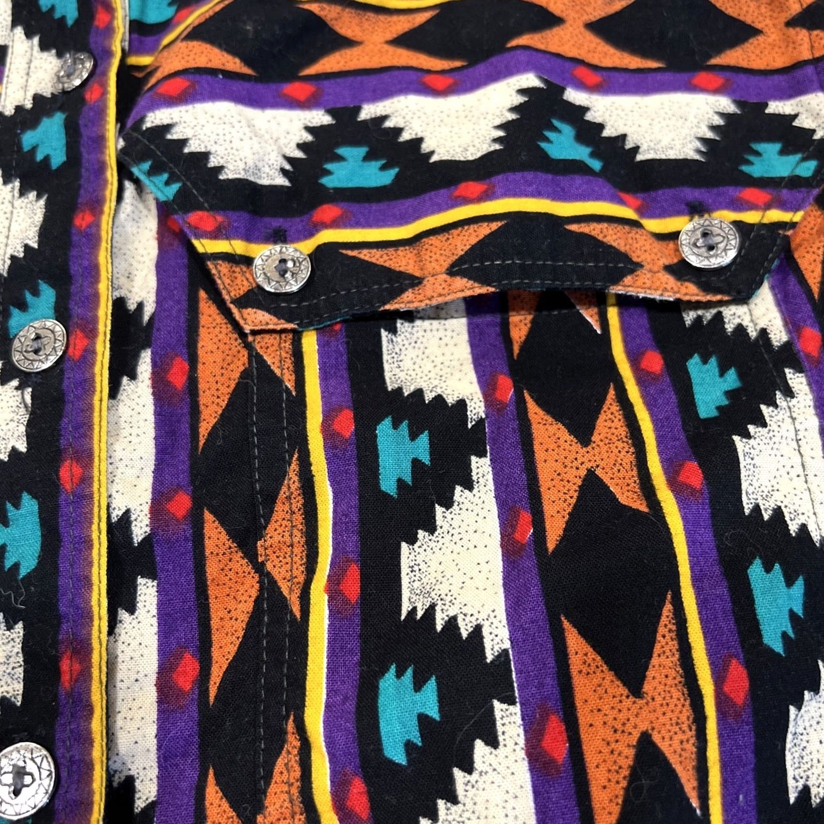 Cody James VINTAGE Cody James Shirt Women's Small Long Sleeve Southwest Country Core Button-Up Size S / US 4 / IT 40 - 2 Thumbnail