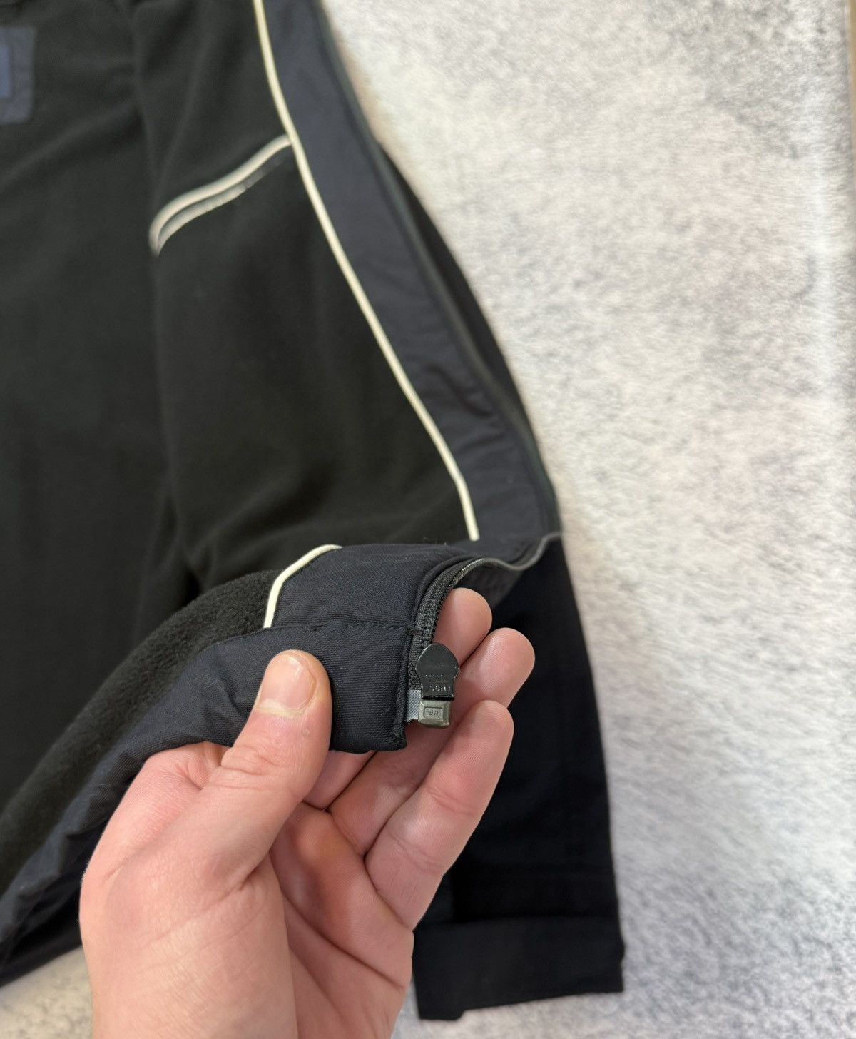 Lacoste Lacoste Parka Jacket 48/3 Men Black Fleece Lined Pocket Logo Size US M / EU 48-50 / 2 - 7 Thumbnail