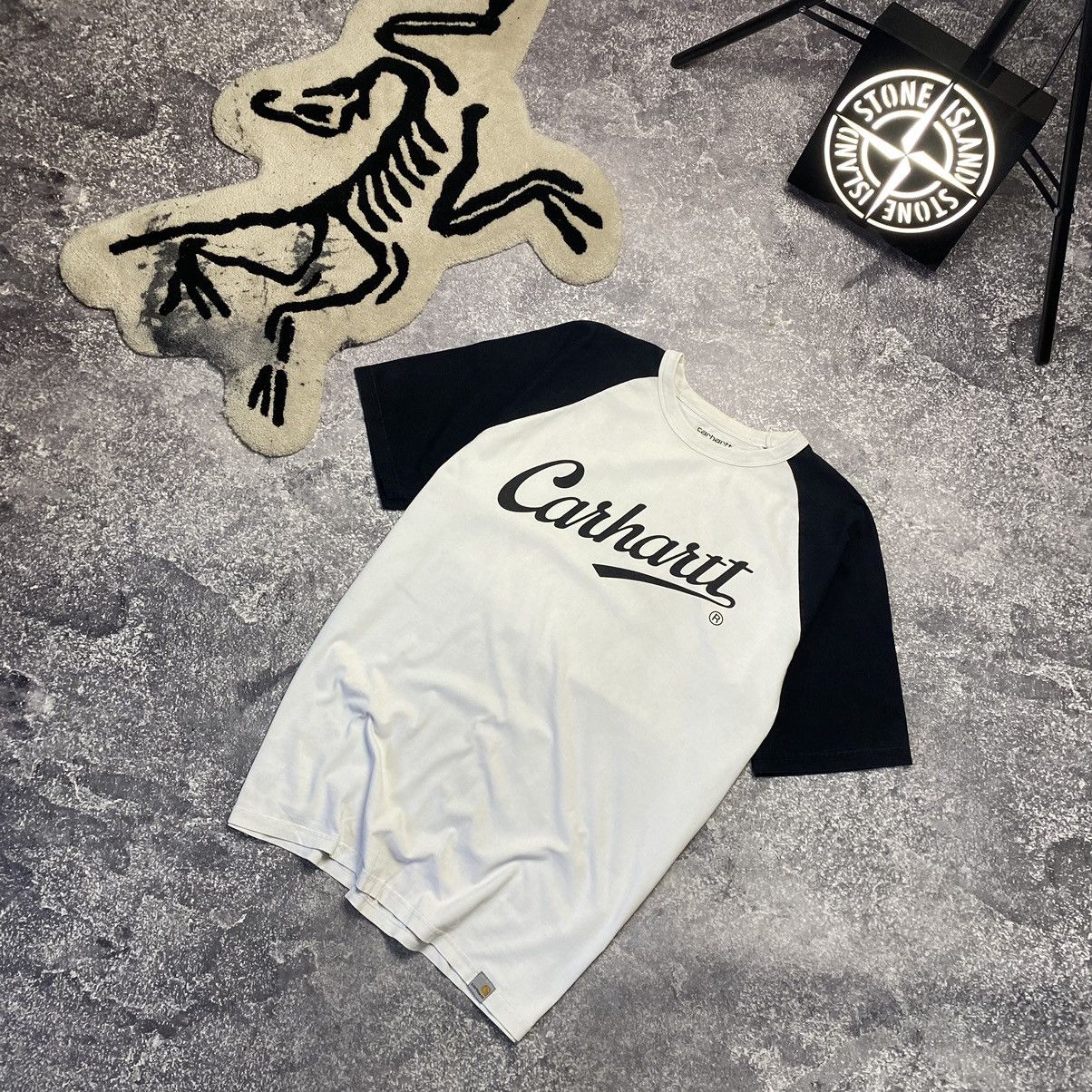 Carhartt × Vintage Vintage Carhartt Wip Big Graphic Logo y2k opium style tee Size US XL / EU 56 / 4 - 2 Thumbnail