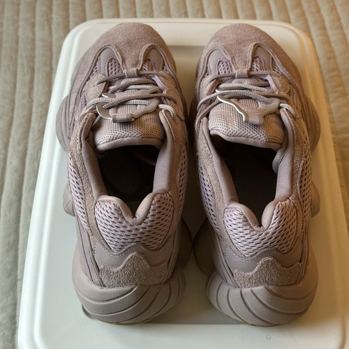 Yeezy adidas Men's Yeezy 500 Soft Vision (No Insoles) Size US 11 / EU 44 - 5 Thumbnail